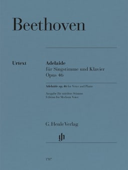 Beethoven: Adelaide, Op. 46 (Medium Voice/Piano)