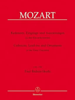 Mozart: Kadenzen, Eingange & Auszierungen zu Klavierkonzeten