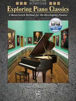 Exploring Piano Classics c\w CD: Repertoire - Level Prep