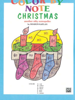 Color By Note - Christmas