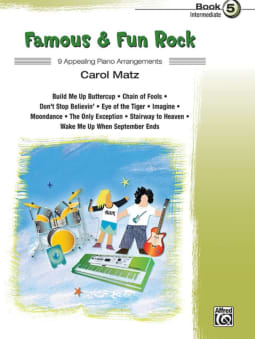 Matz: Famous & Fun Rock - Book 5