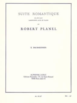 Planel: Suite Romantique No 2 fr"6 Pieces pour Sax.