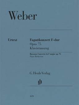 Weber: Bassoon Concerto in F major, Op. 75 (Bassoon/Piano)