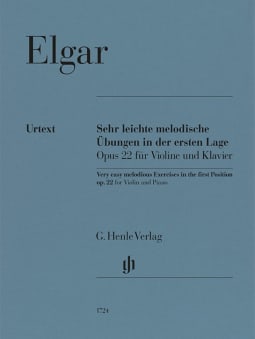 Elgar: Very Easy Exercises, Op 22 (Violin/Piano)