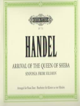 Handel: Arrival of the Queen of Sheba (Piano Duet)