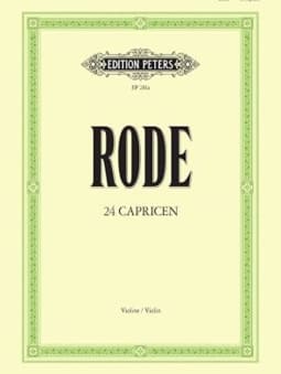 Rode: 24 Capricen In Form Von Etuden Fur Violine Solo
