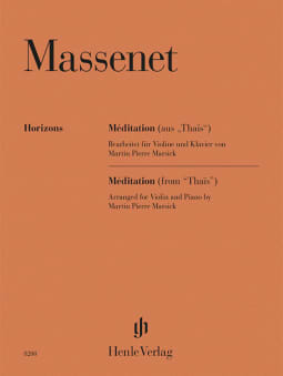 Massenet: Meditation (from "Thais") Violin/Piano