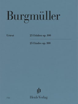 Burgmuller: 25 Etudes, Op. 100