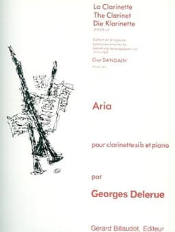 Delerue: Aria for Clarinet in Bb & Piano