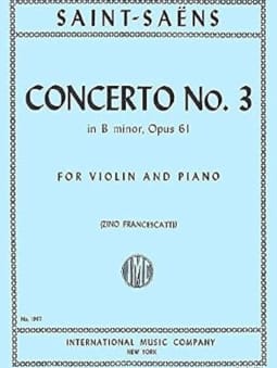 Saint-Saens: Violin Concerto in Bm, Op.61