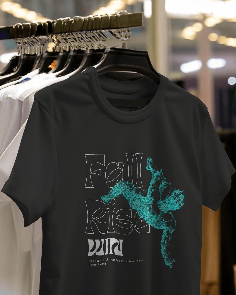 Fall rise & Win Tee