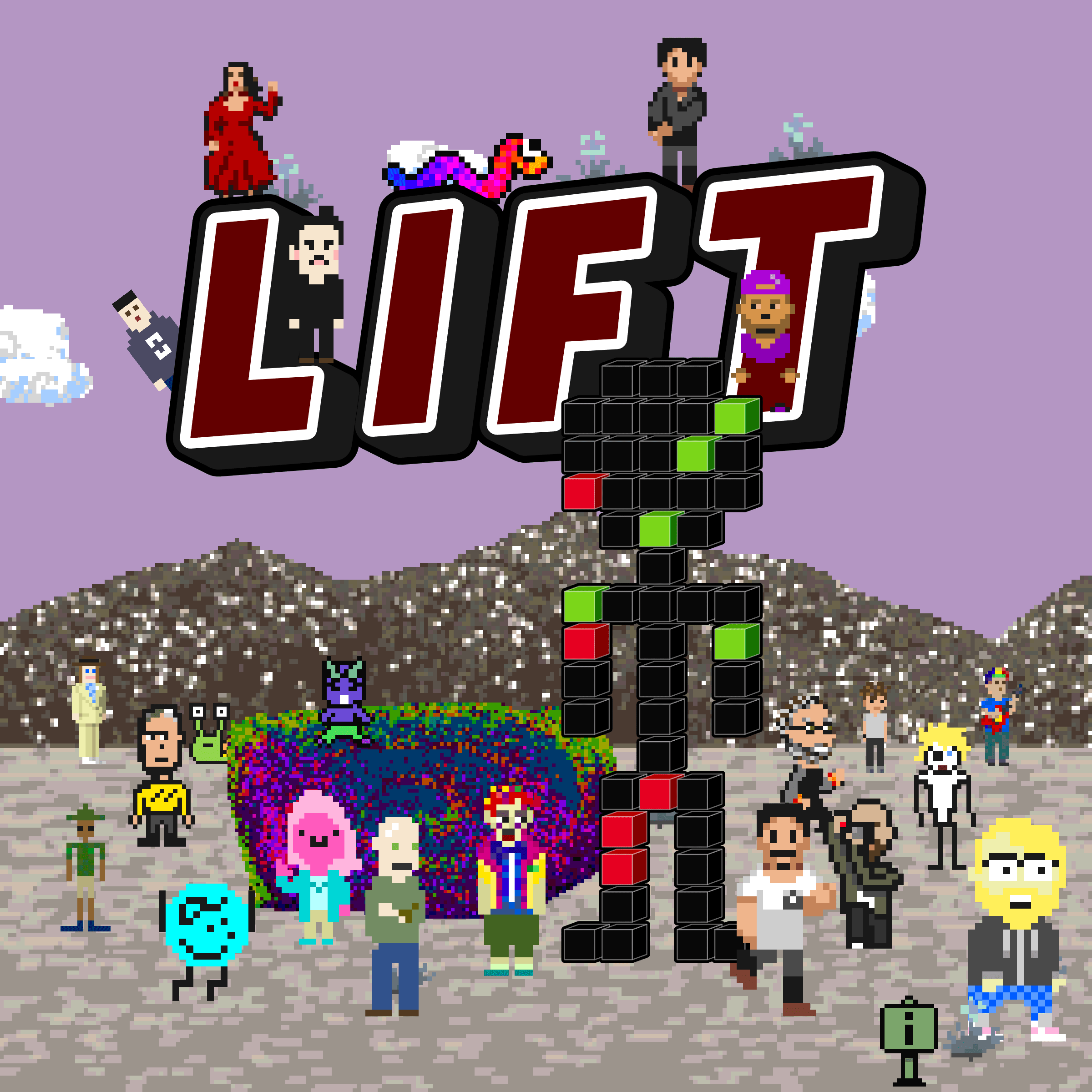 Featured token for: LIFT (a self portrait) #366