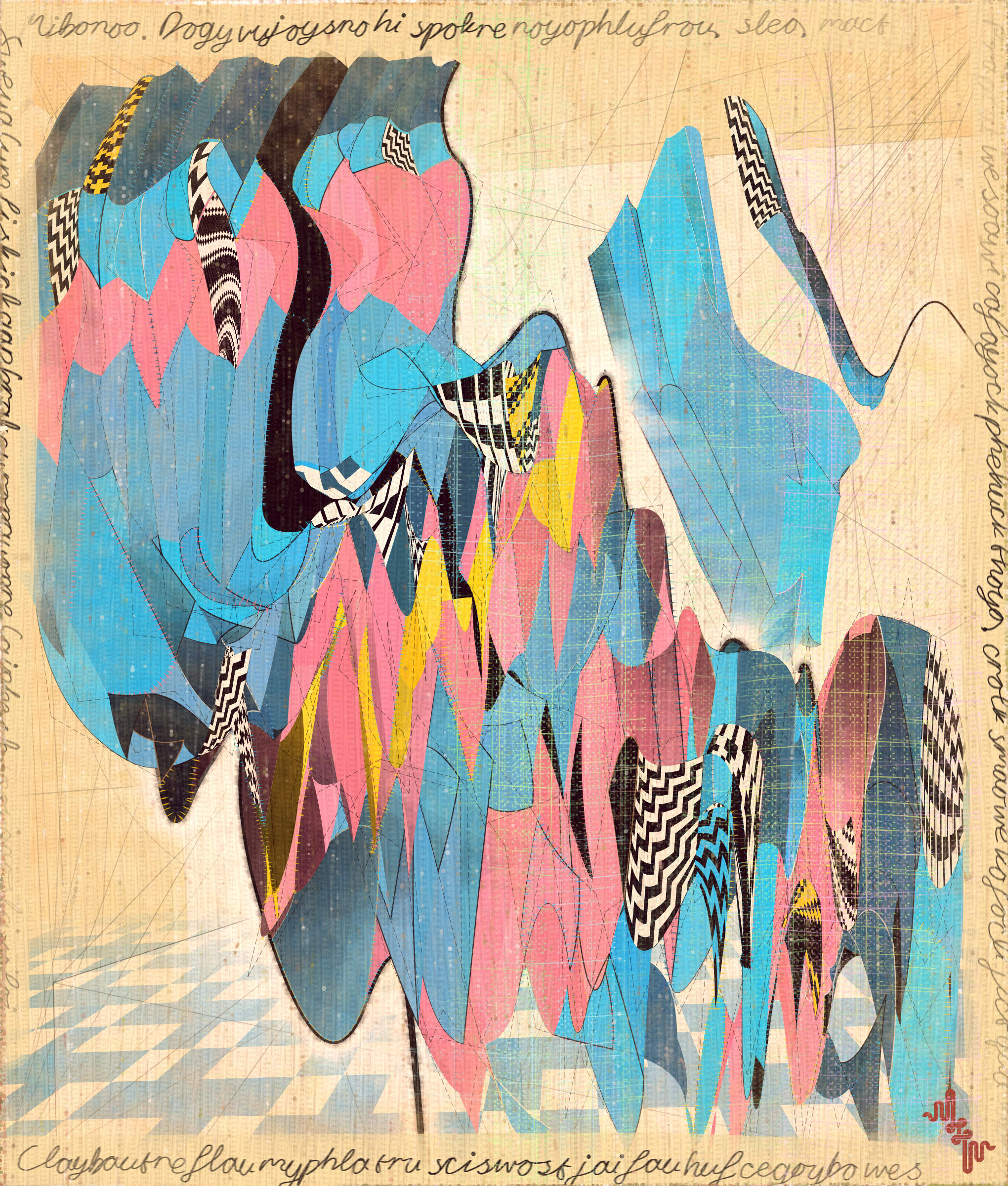 Amplitudes of Canvas #1000012