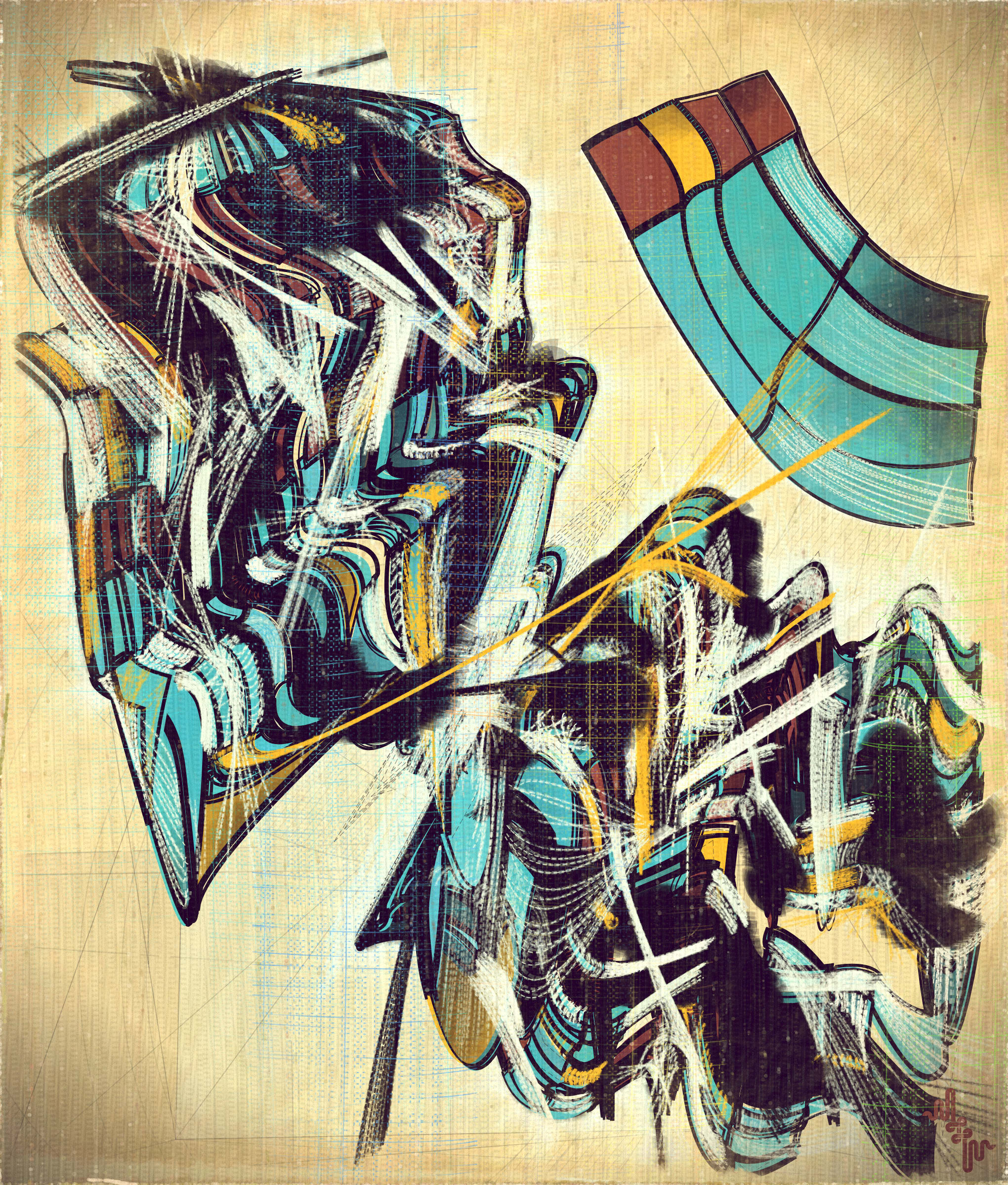 Amplitudes of Canvas #1000030