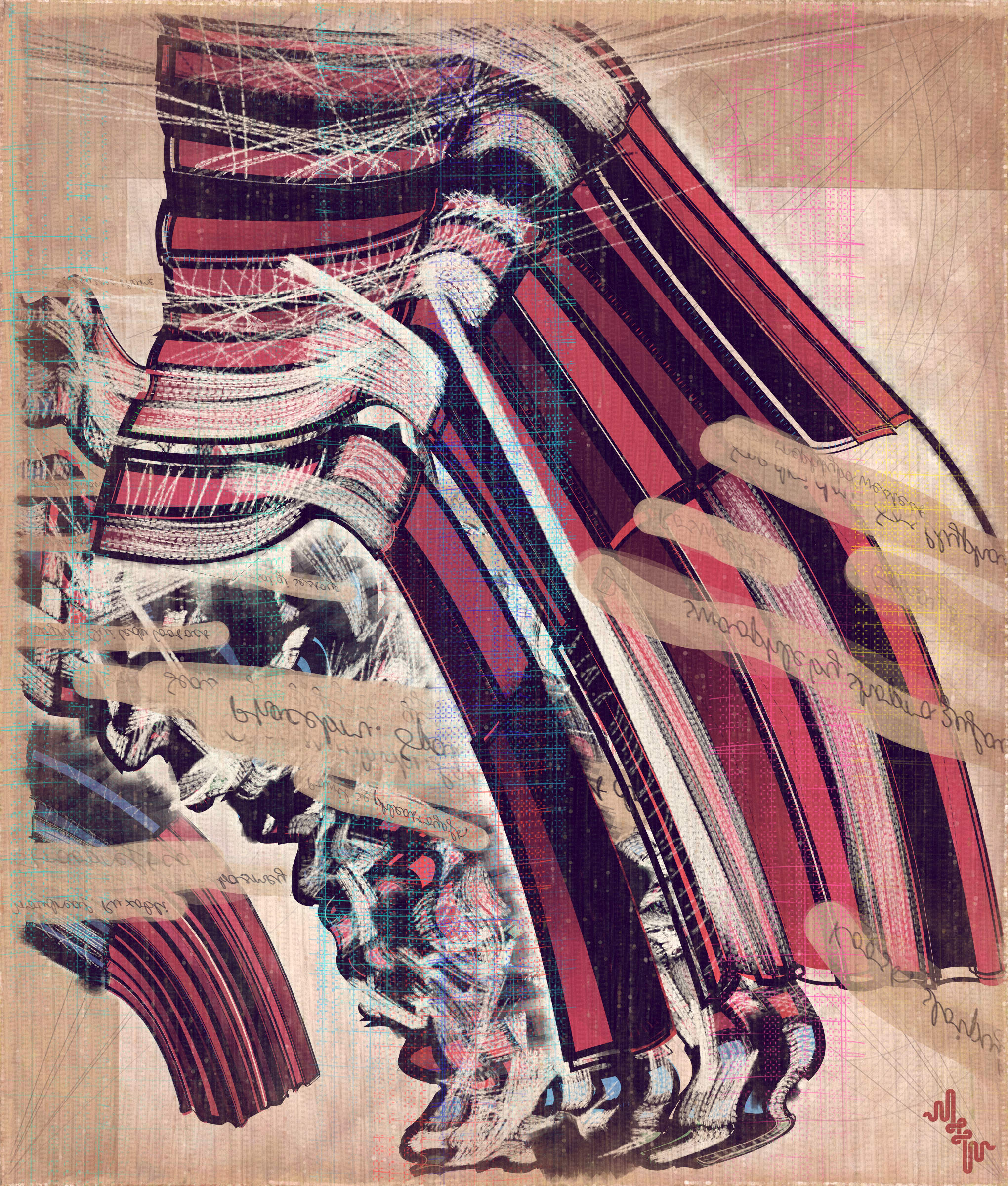 Amplitudes of Canvas #1000033
