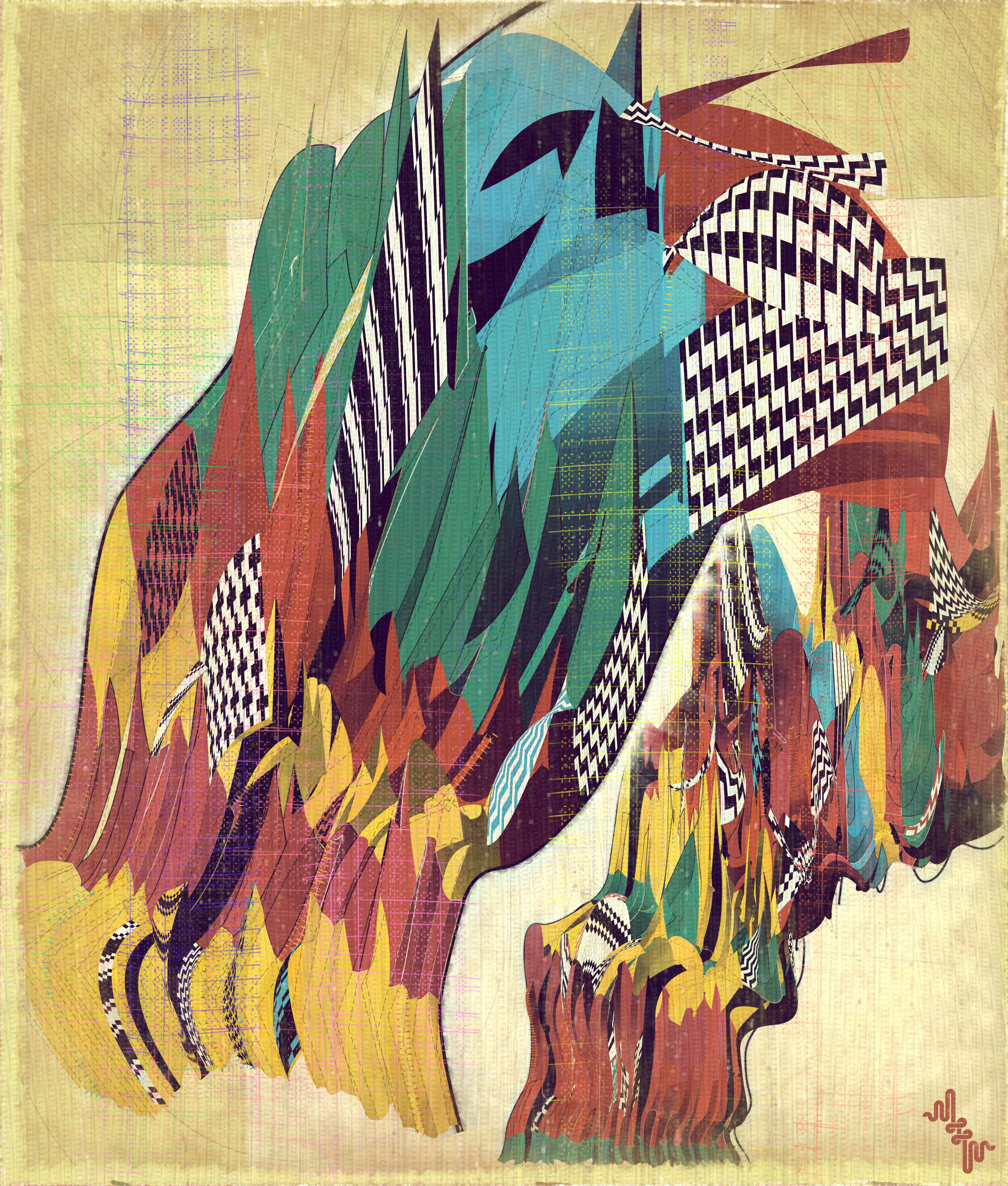 Amplitudes of Canvas #1000034