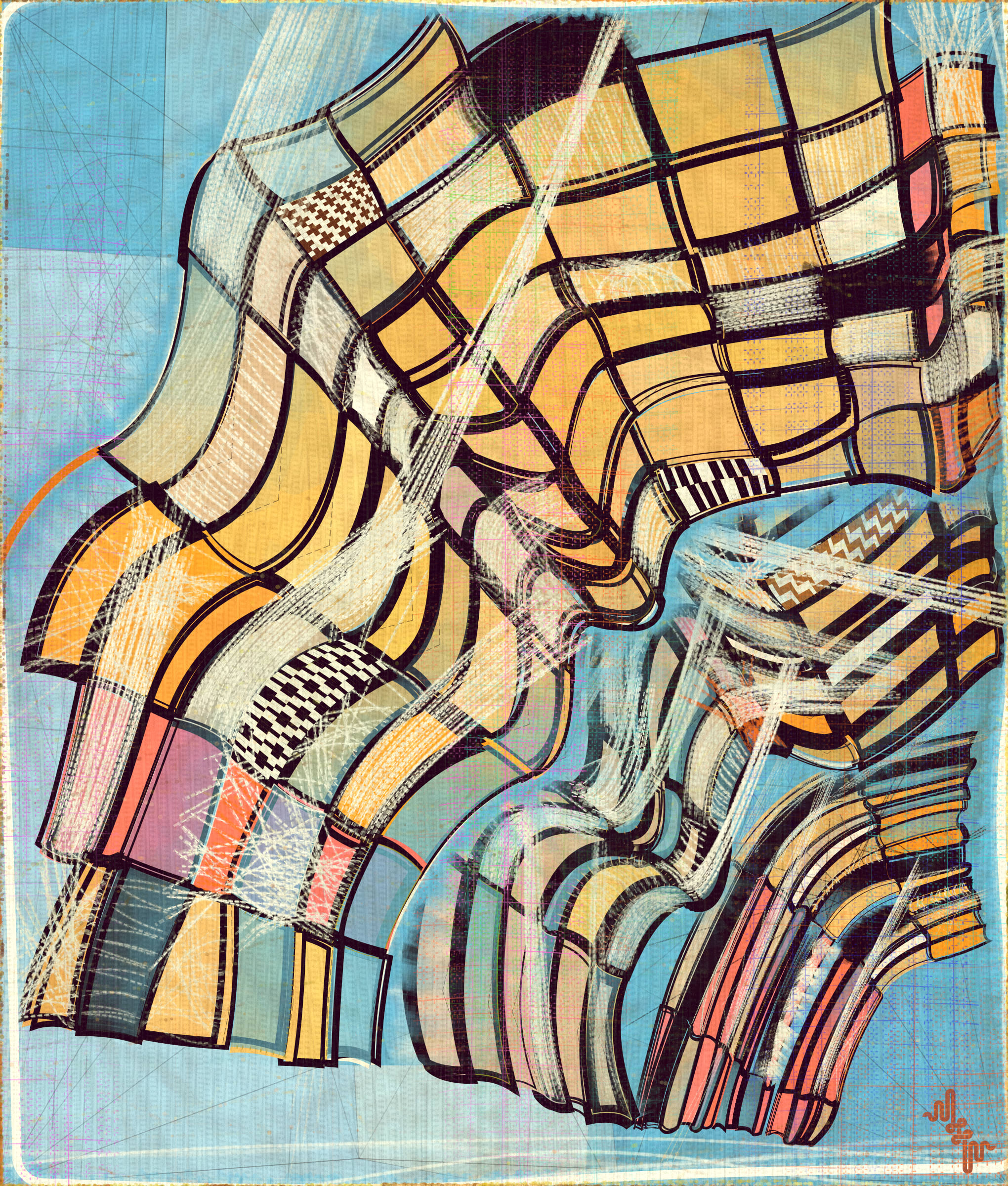 Amplitudes of Canvas #1000036