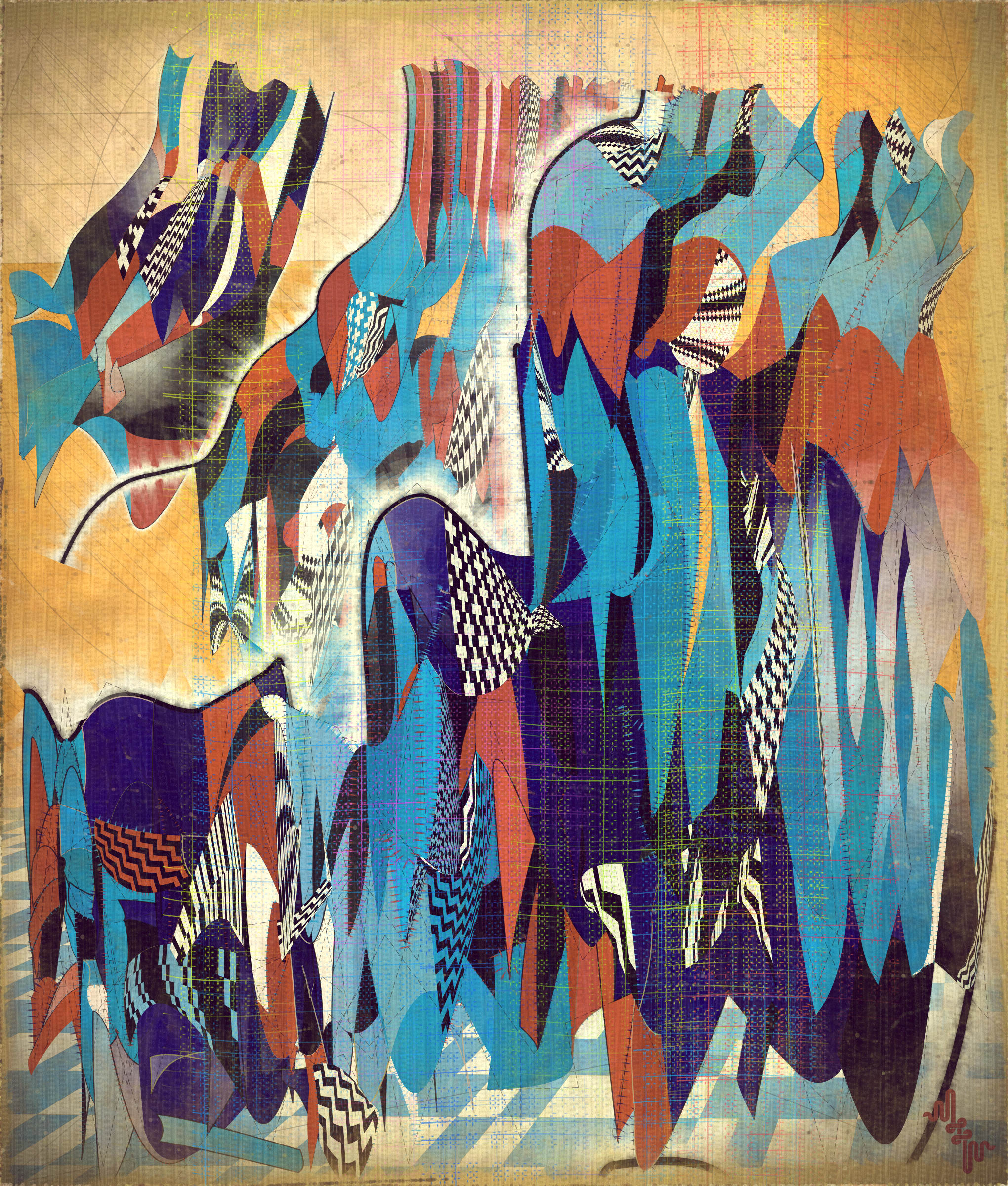 Amplitudes of Canvas #1000043
