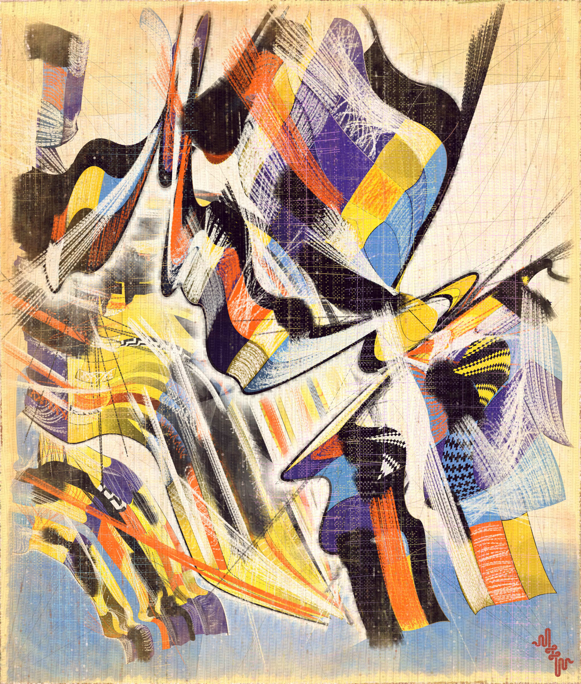 Amplitudes of Canvas #1000051