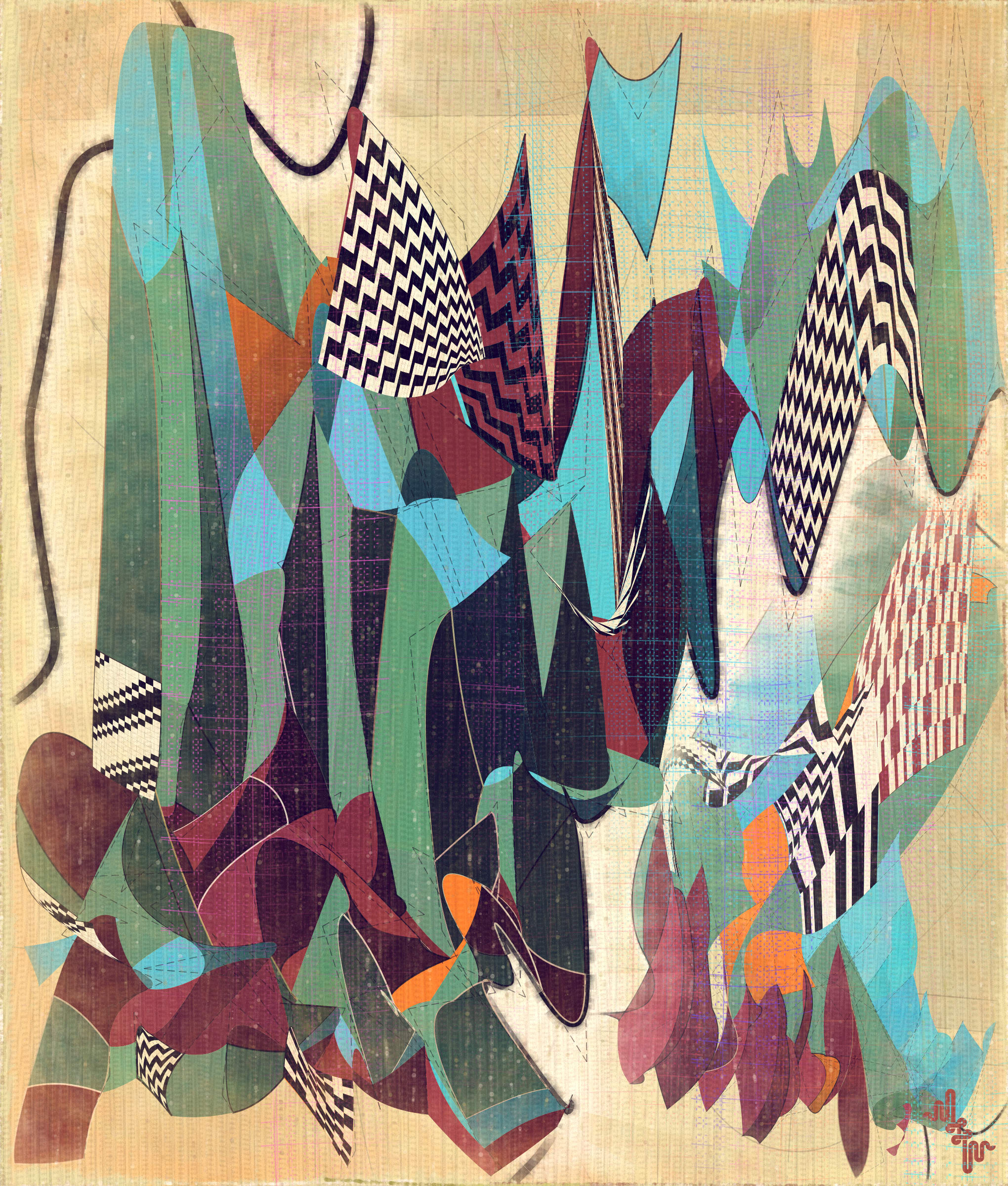 Amplitudes of Canvas #1000056