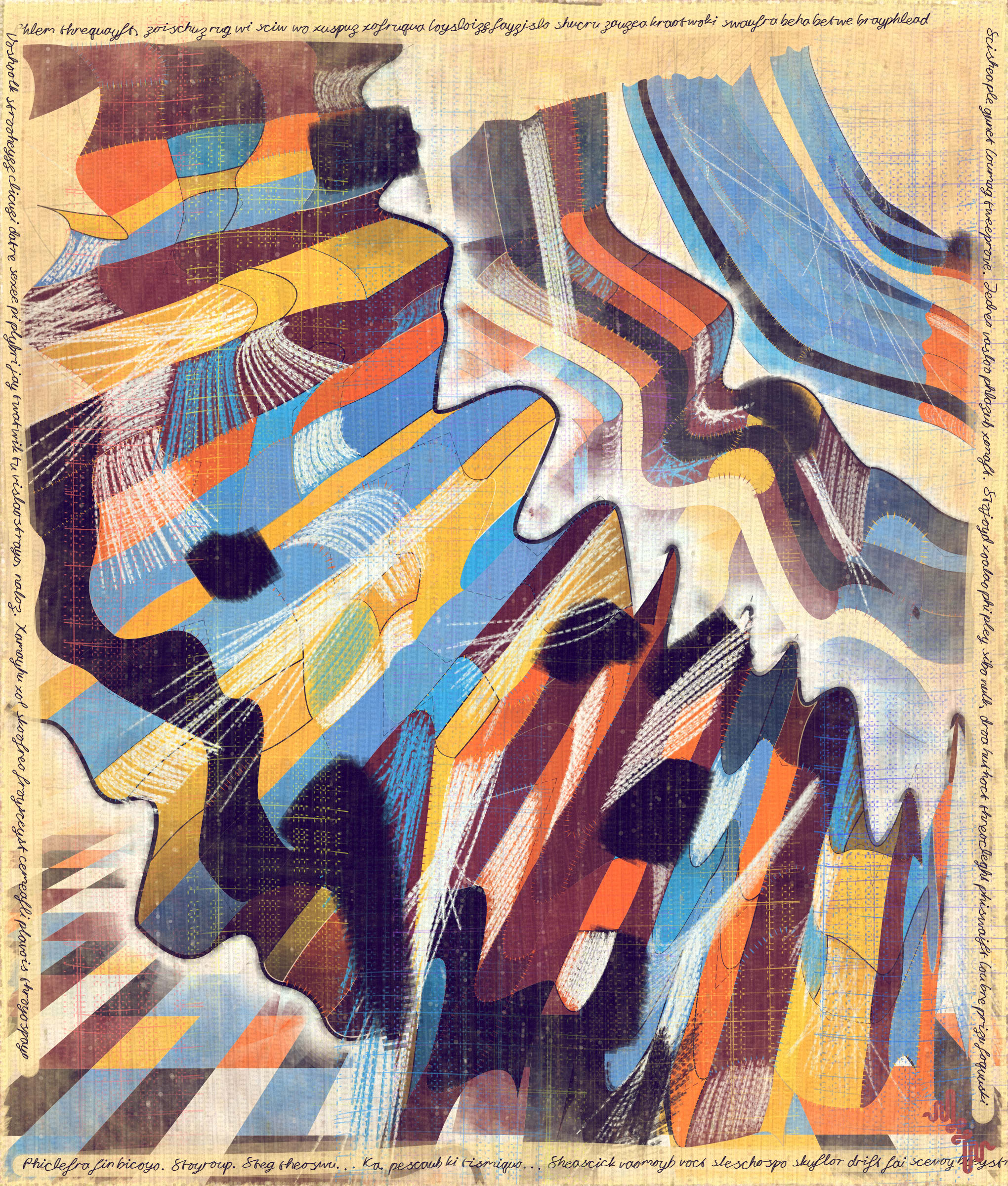 Amplitudes of Canvas #1000058
