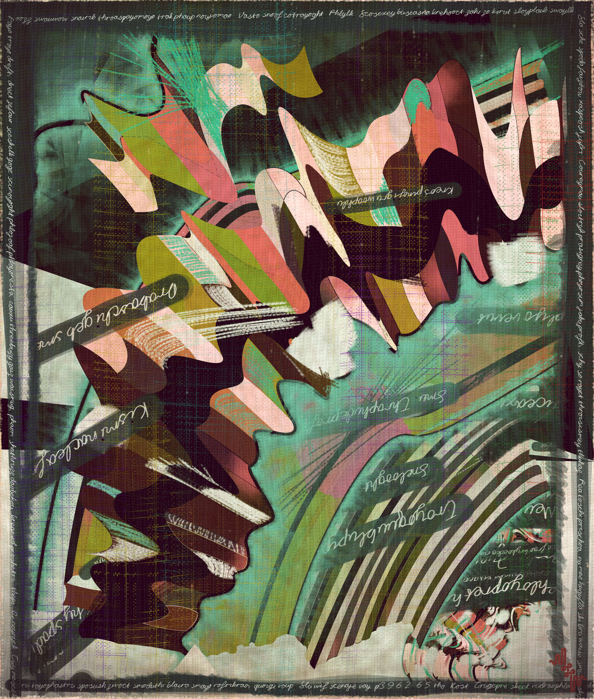Amplitudes of Canvas #1000064