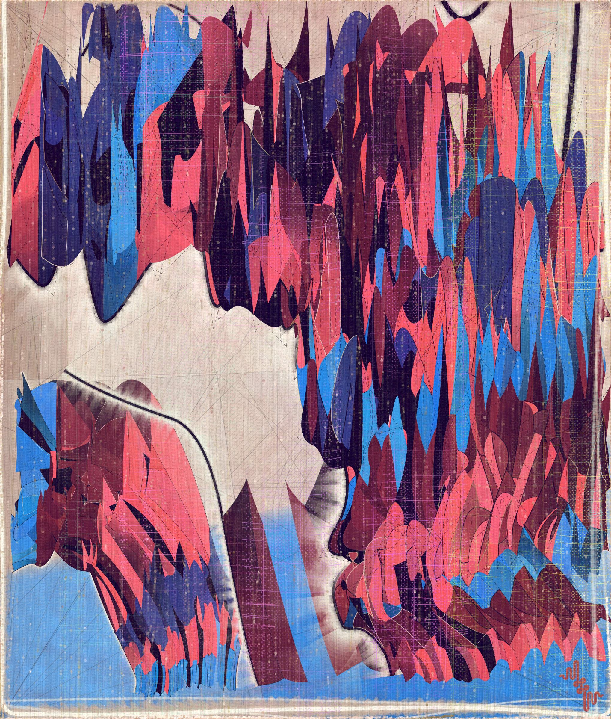 Amplitudes of Canvas #1000066