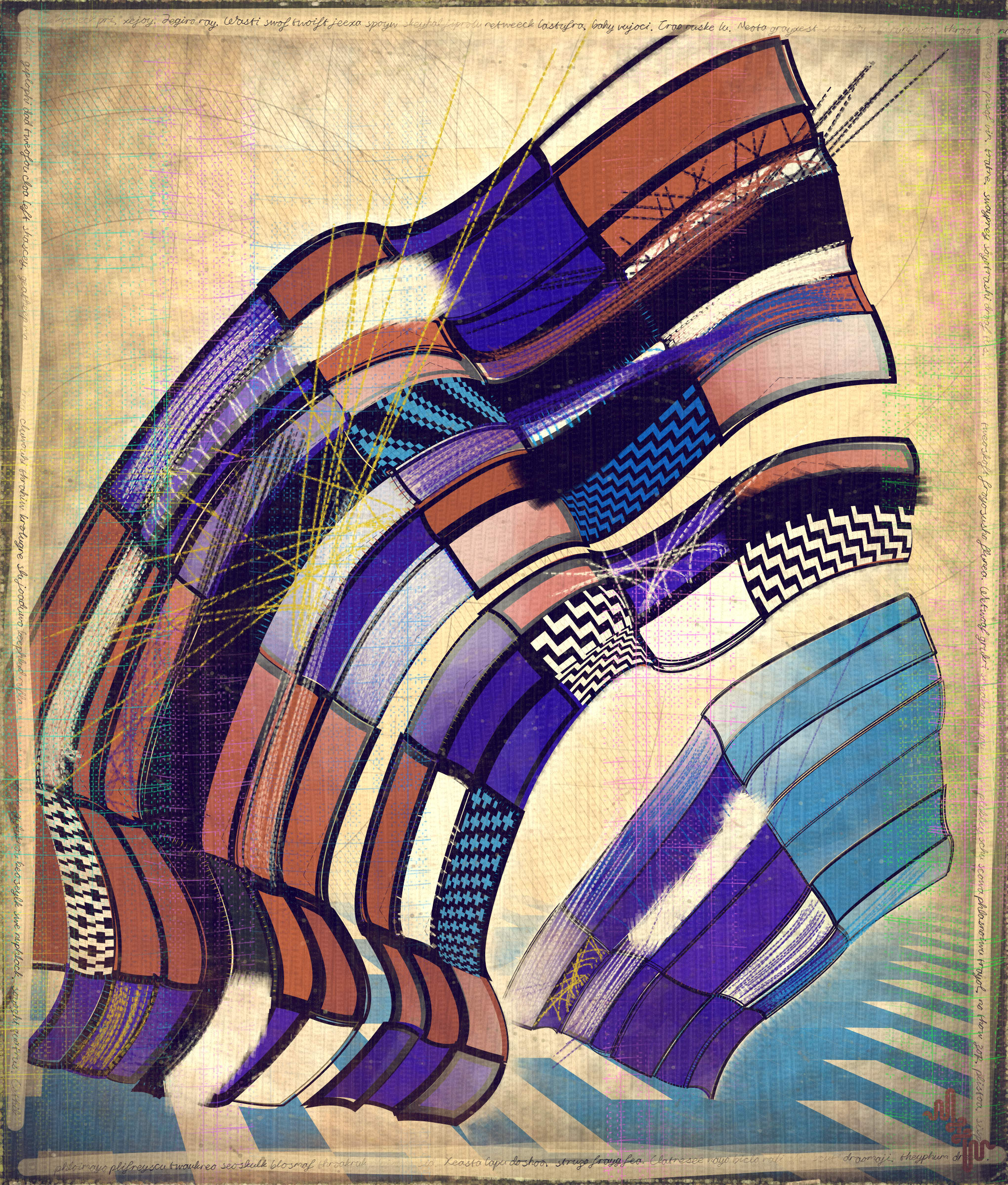 Amplitudes of Canvas #1000067