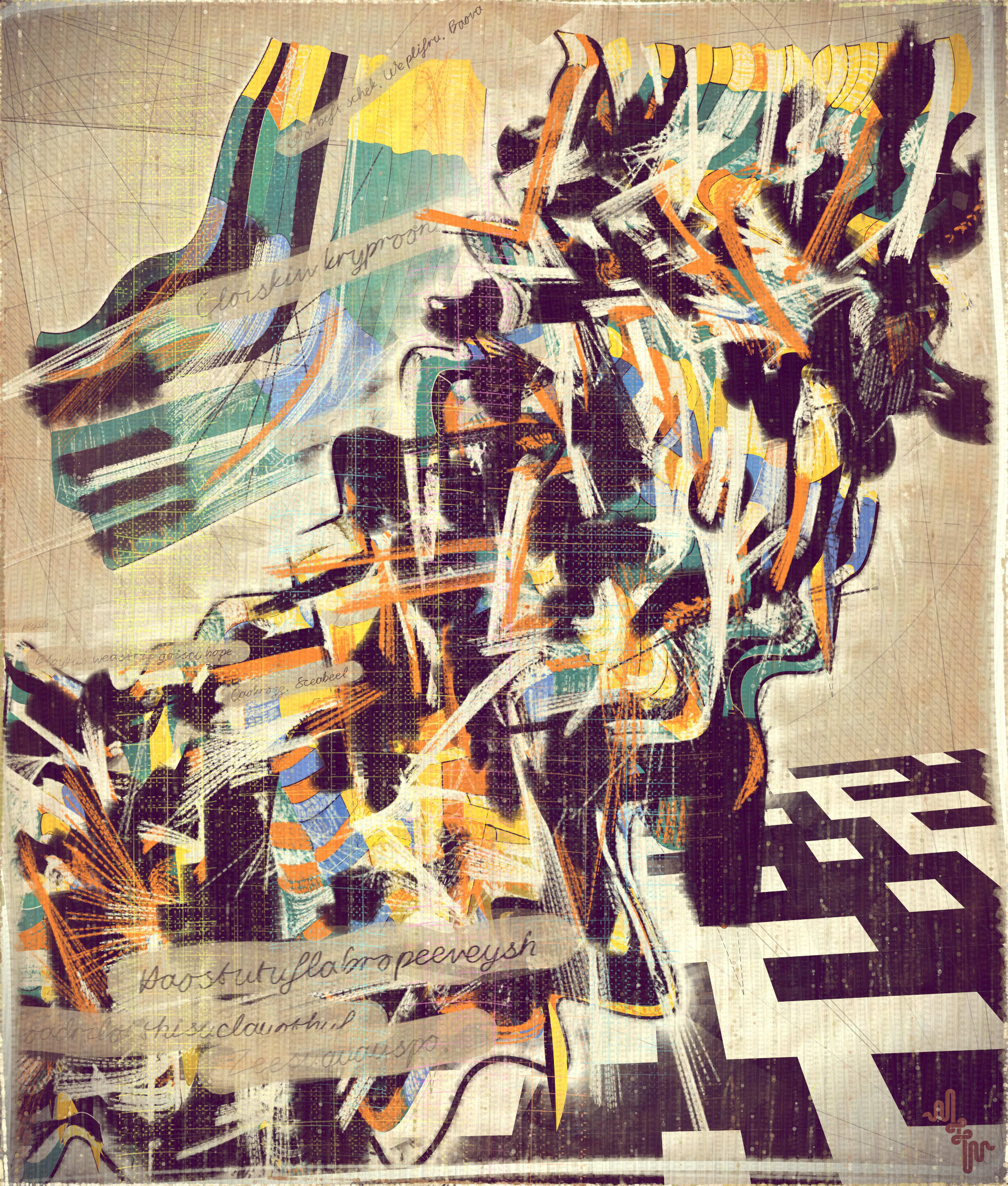 Amplitudes of Canvas #1000068
