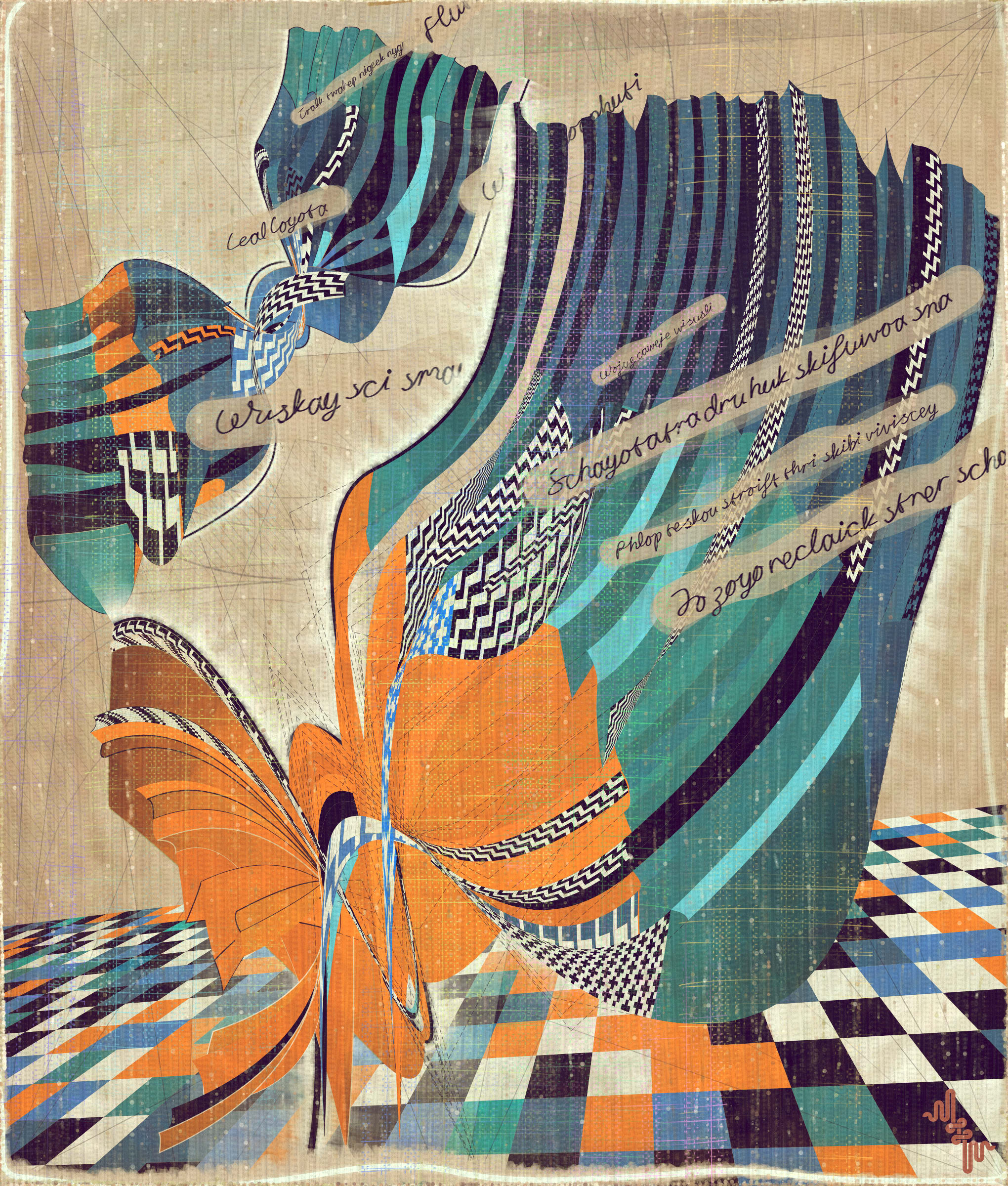 Amplitudes of Canvas #1000069
