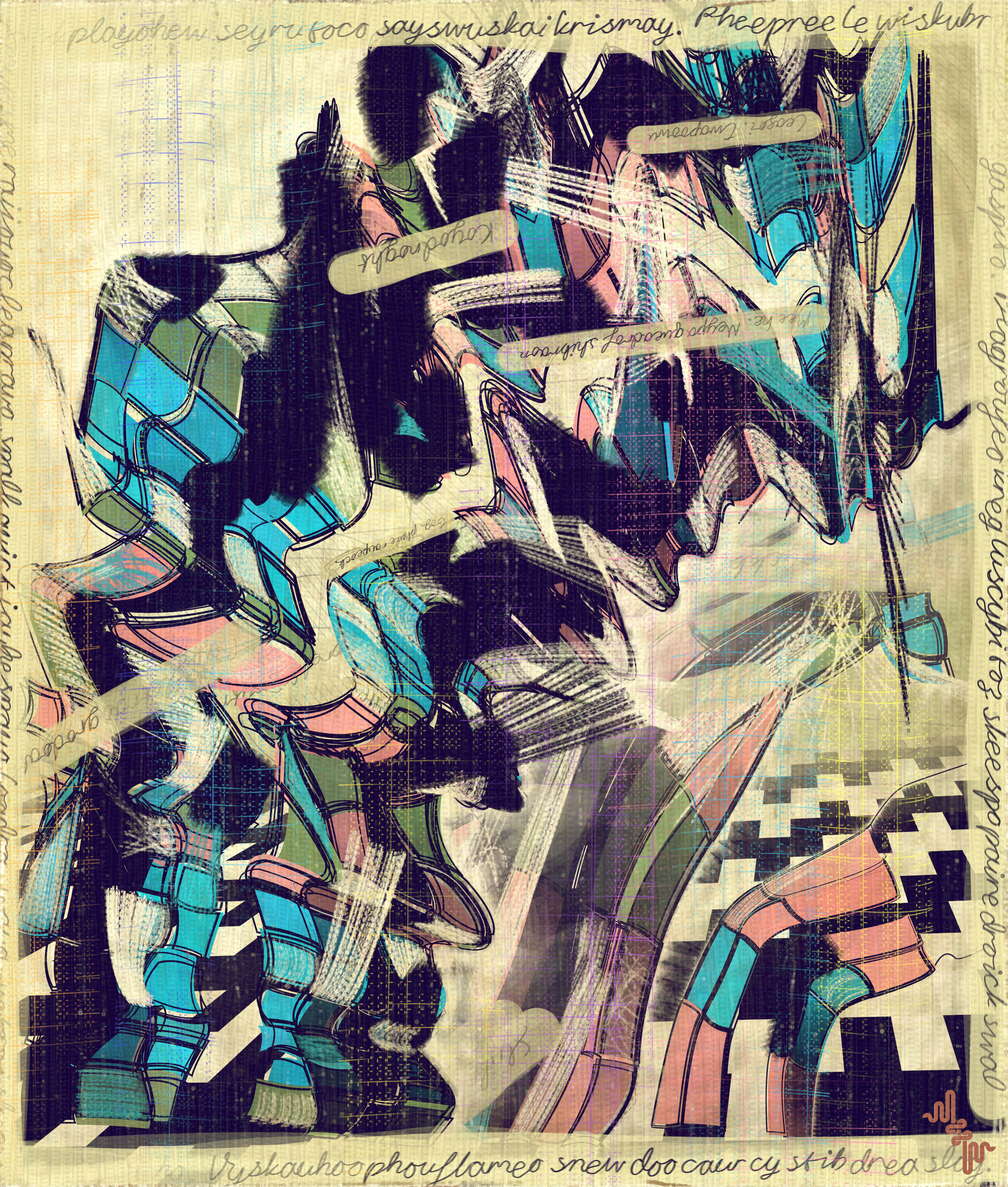 Amplitudes of Canvas #1000071