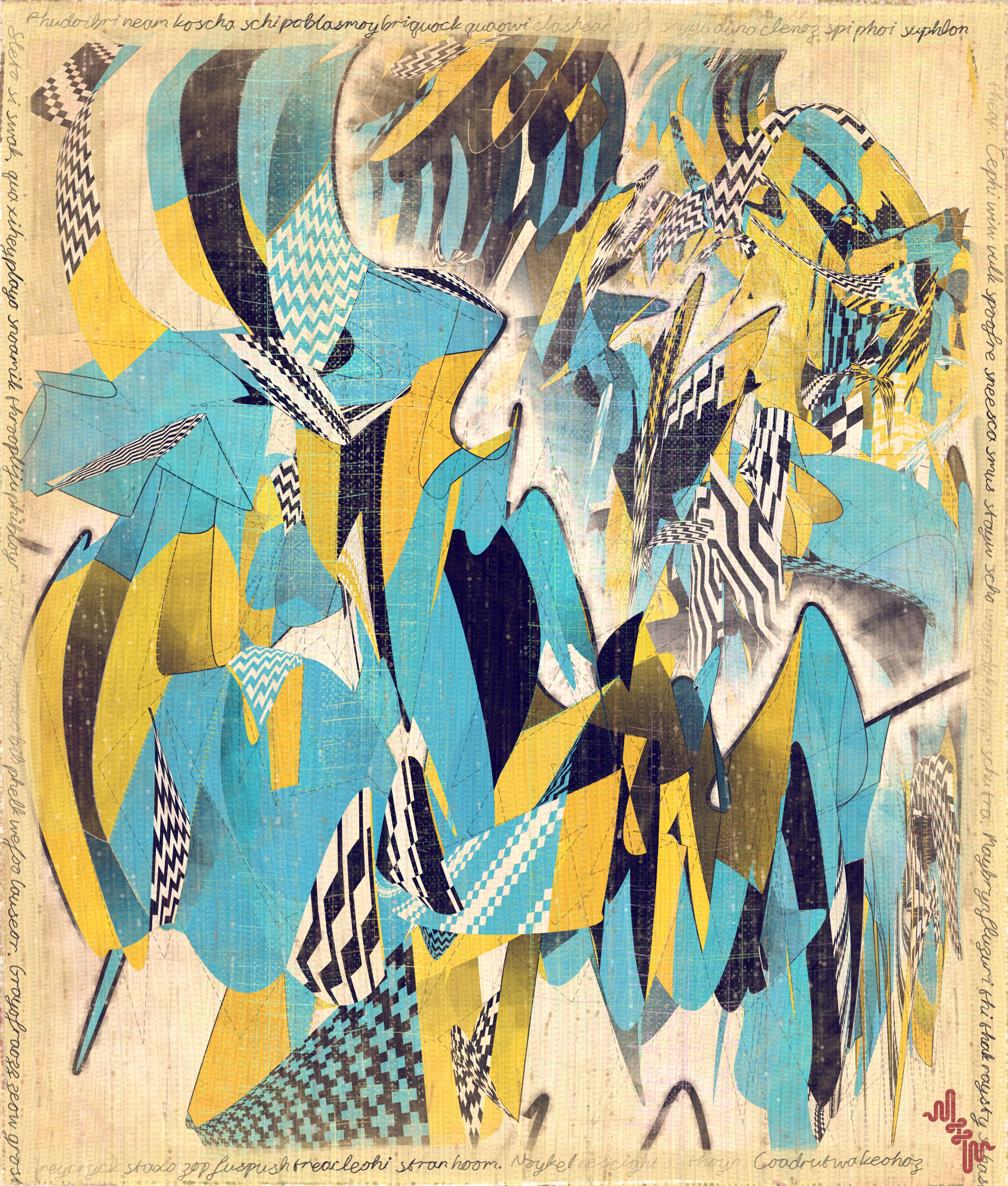 Amplitudes of Canvas #1000074