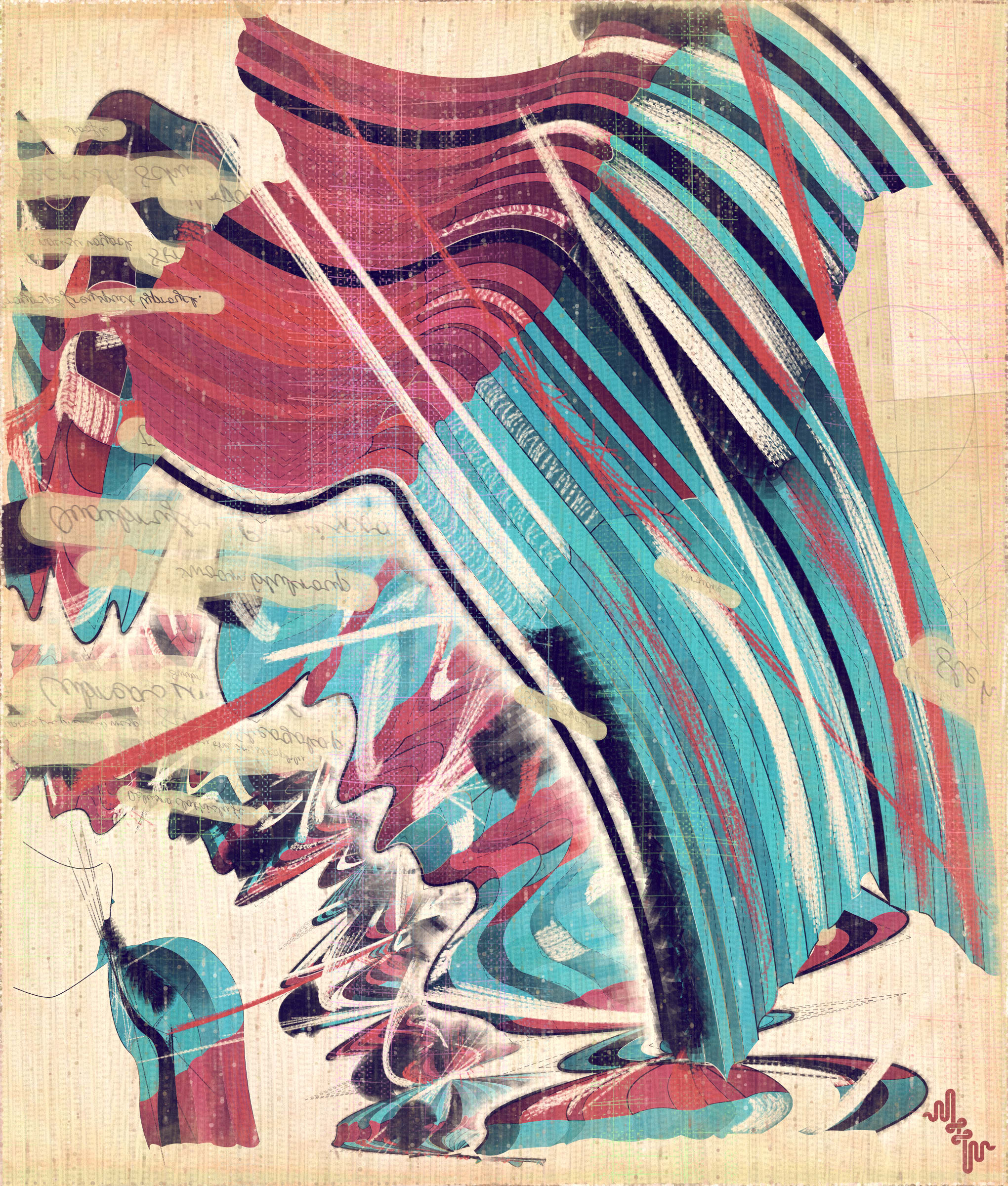 Amplitudes of Canvas #1000086