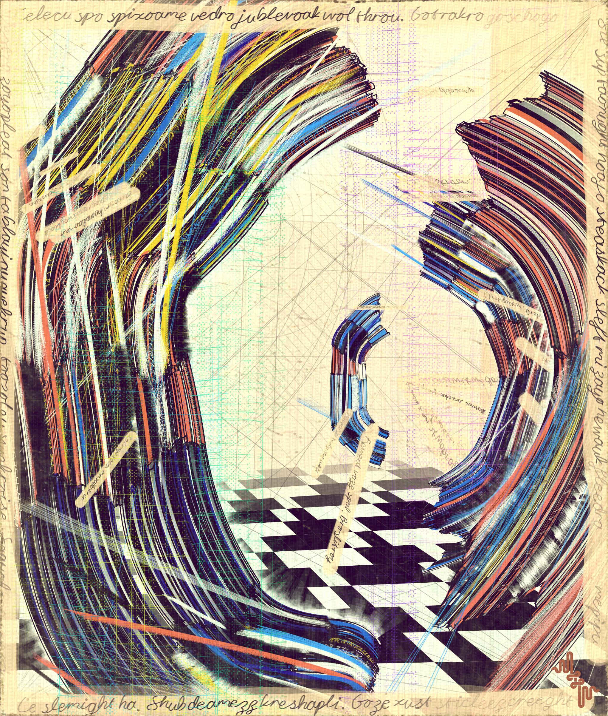 Amplitudes of Canvas #1000087