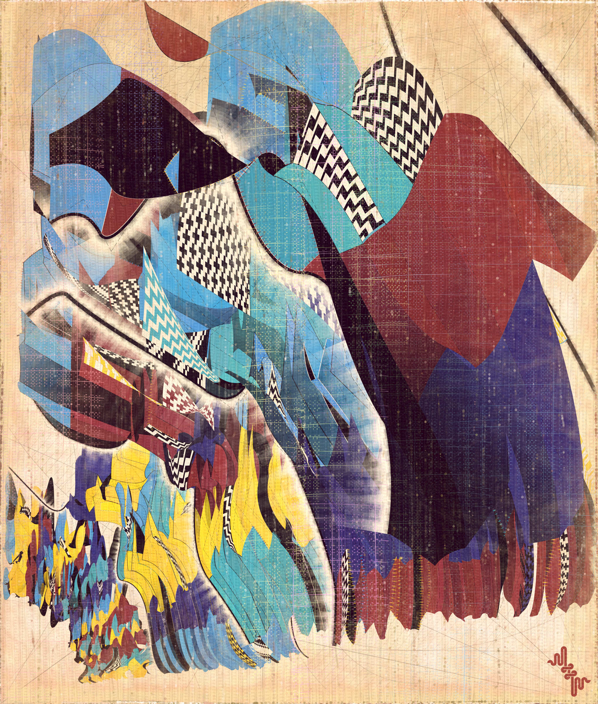 Amplitudes of Canvas #1000092