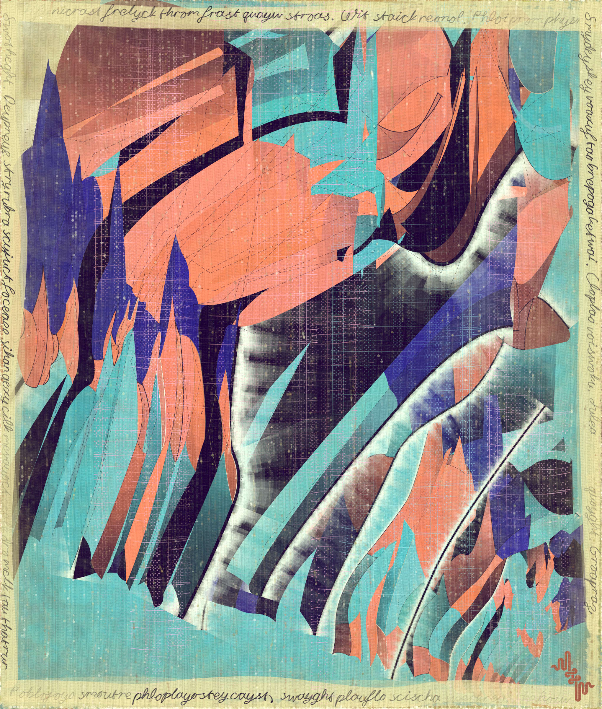 Amplitudes of Canvas #1000094