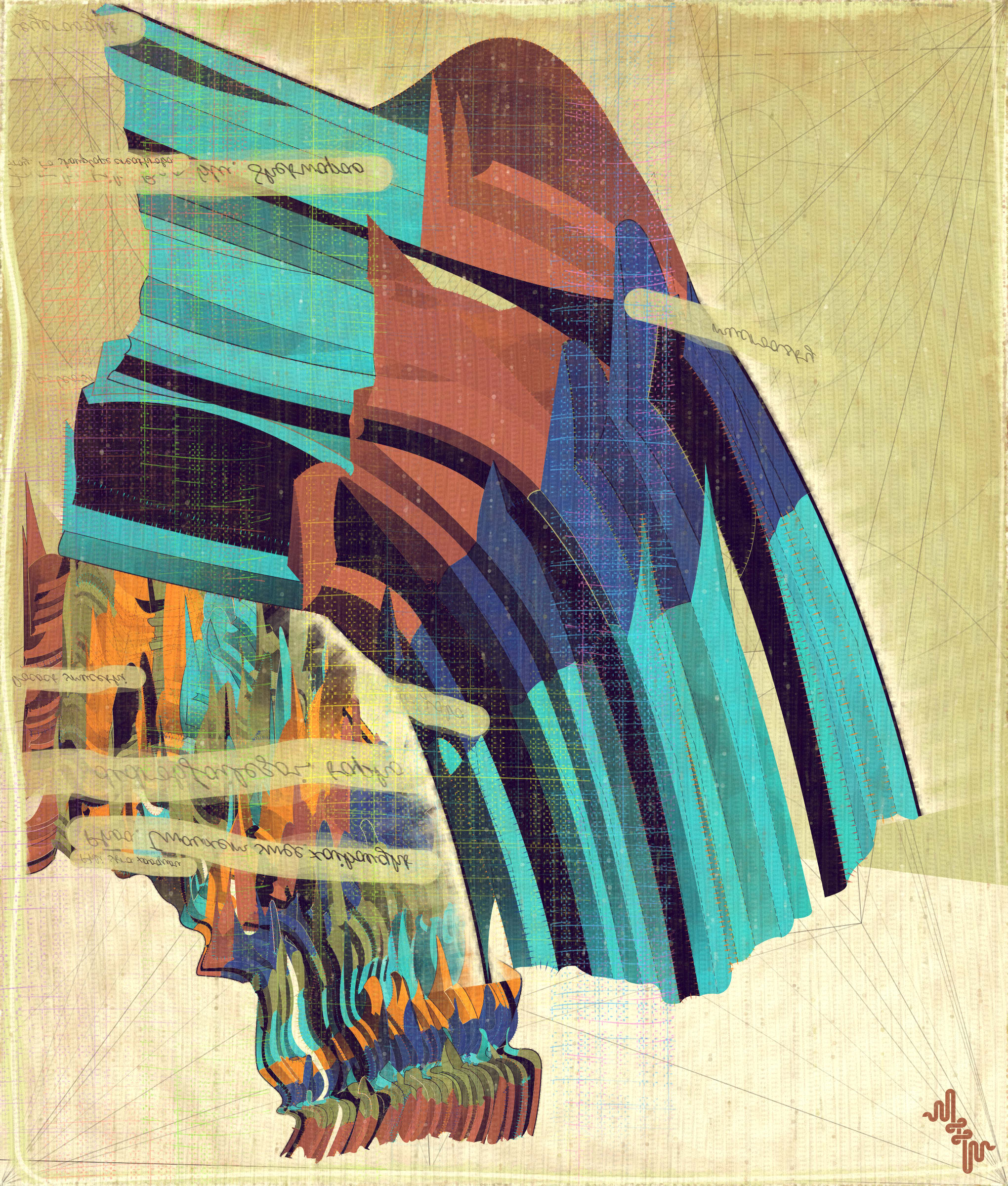 Amplitudes of Canvas #1000096
