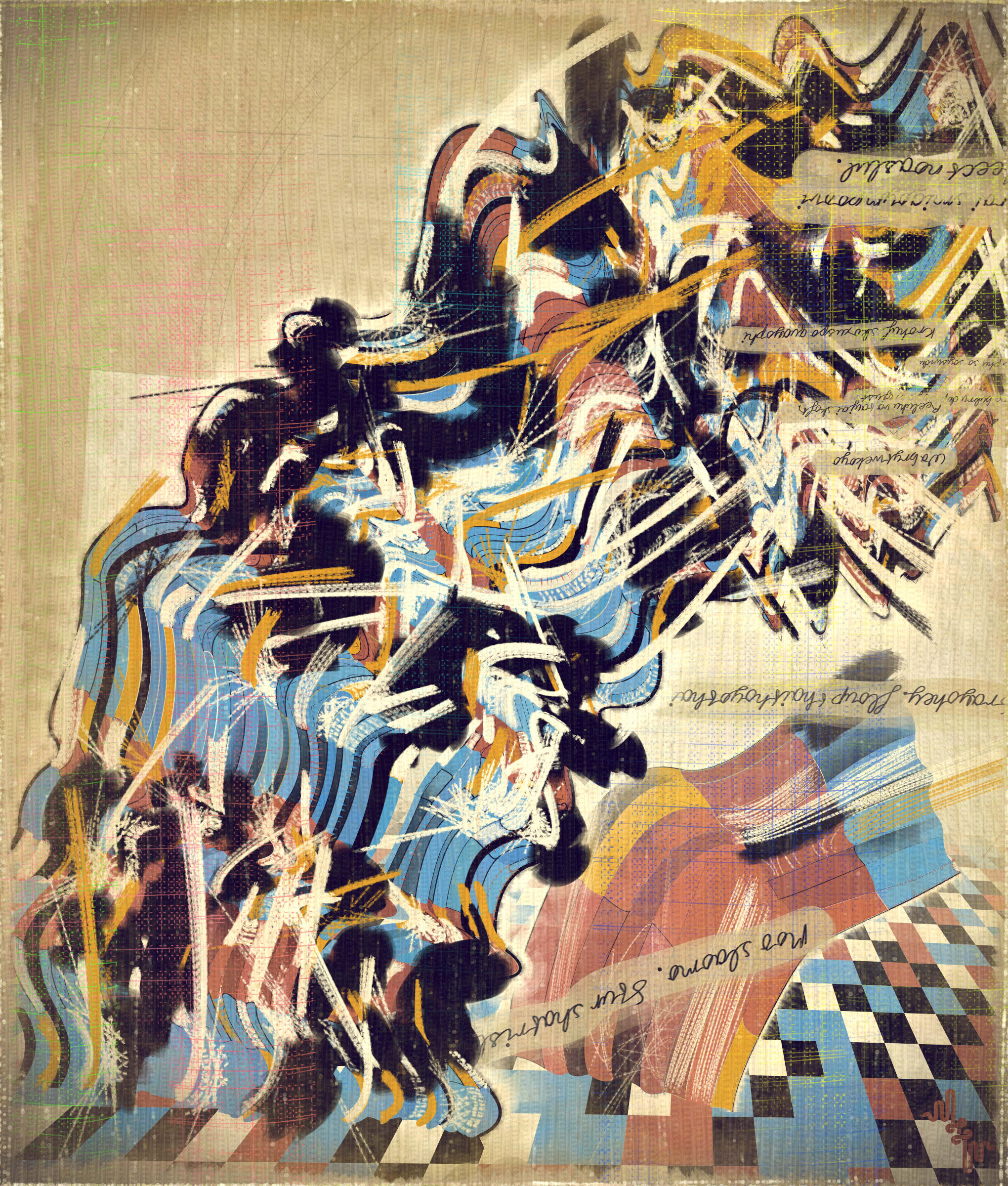 Amplitudes of Canvas #1000098