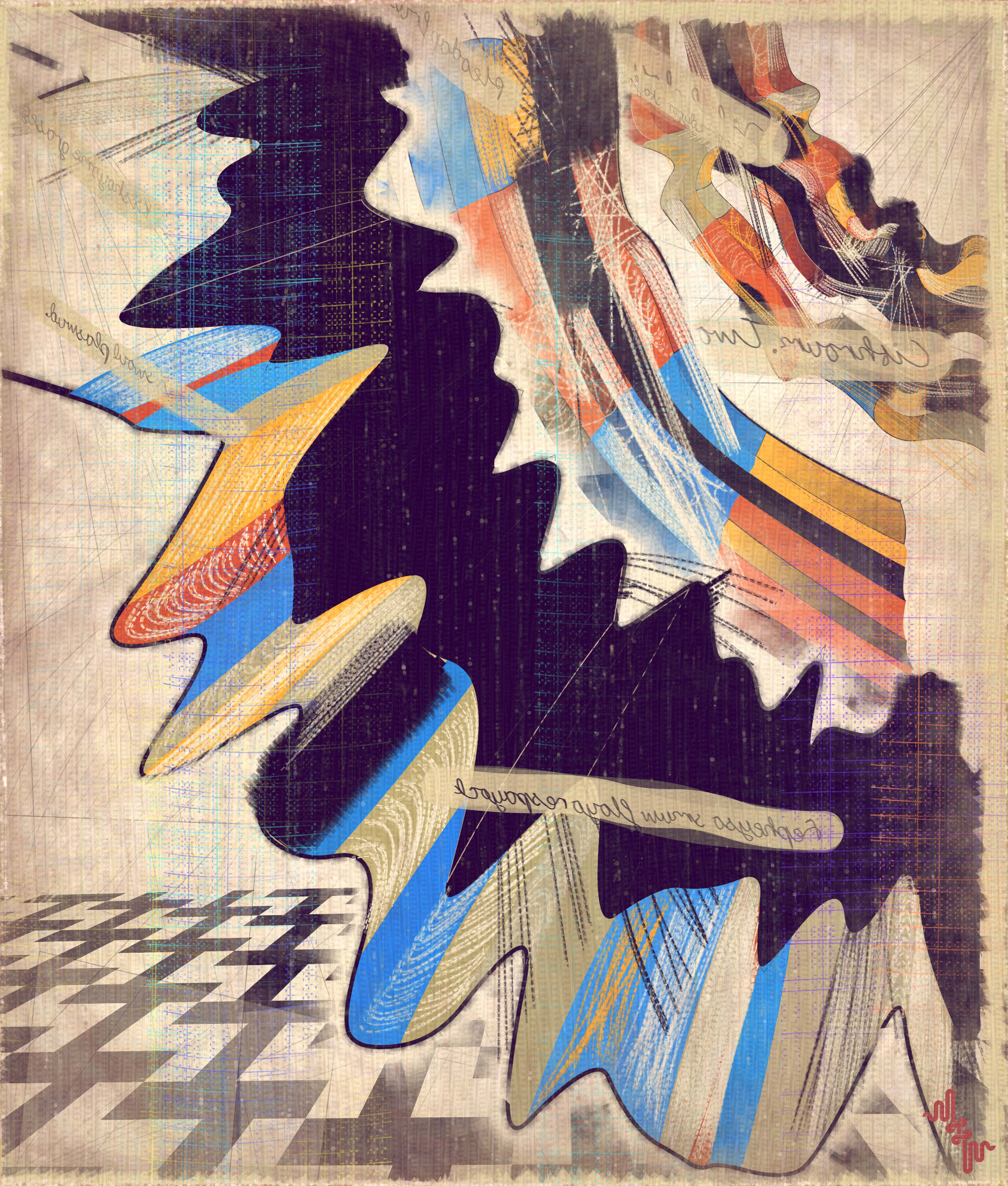 Amplitudes of Canvas #1000099