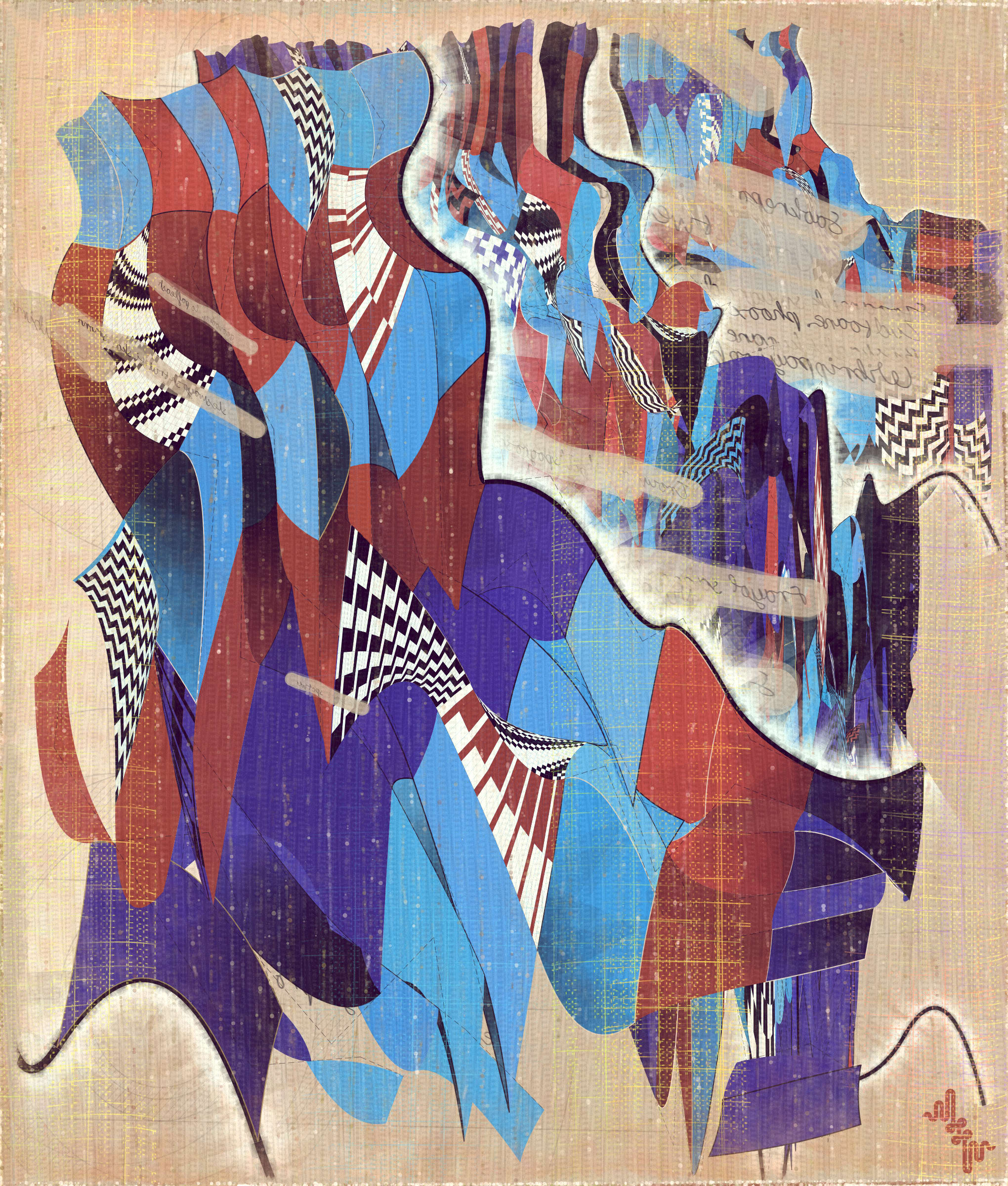 Amplitudes of Canvas #1000100