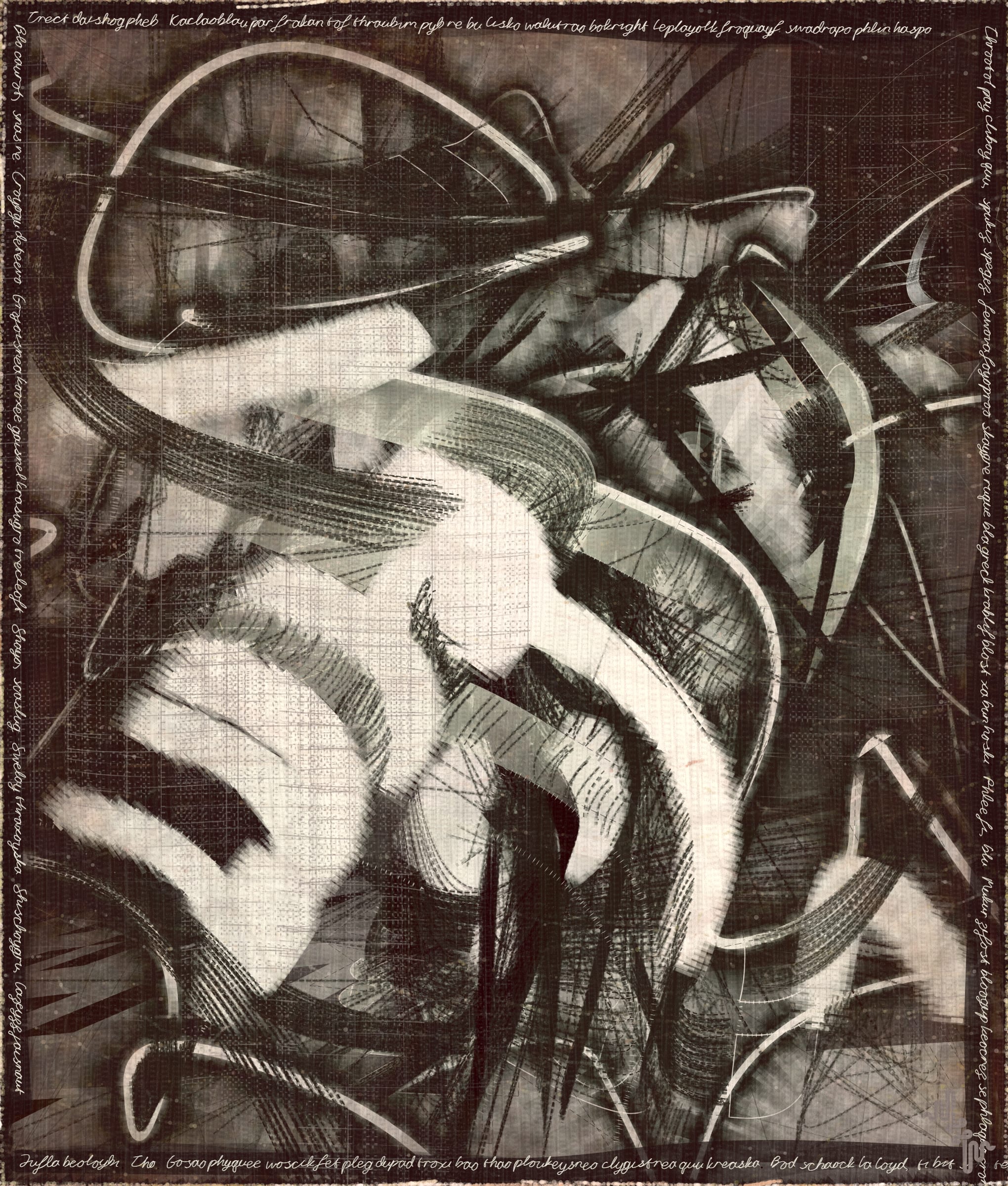 Amplitudes of Canvas #1000105