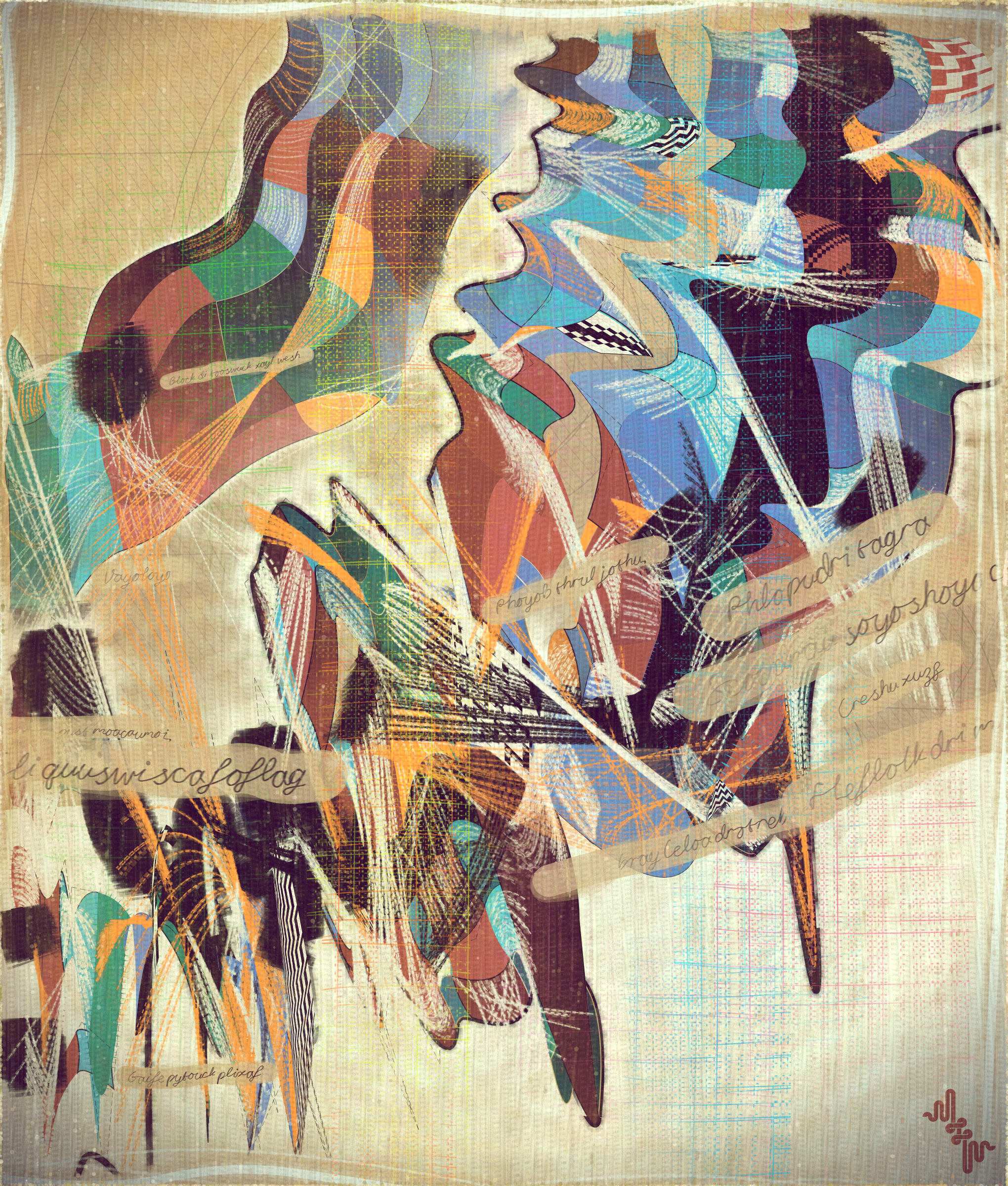 Amplitudes of Canvas #1000106