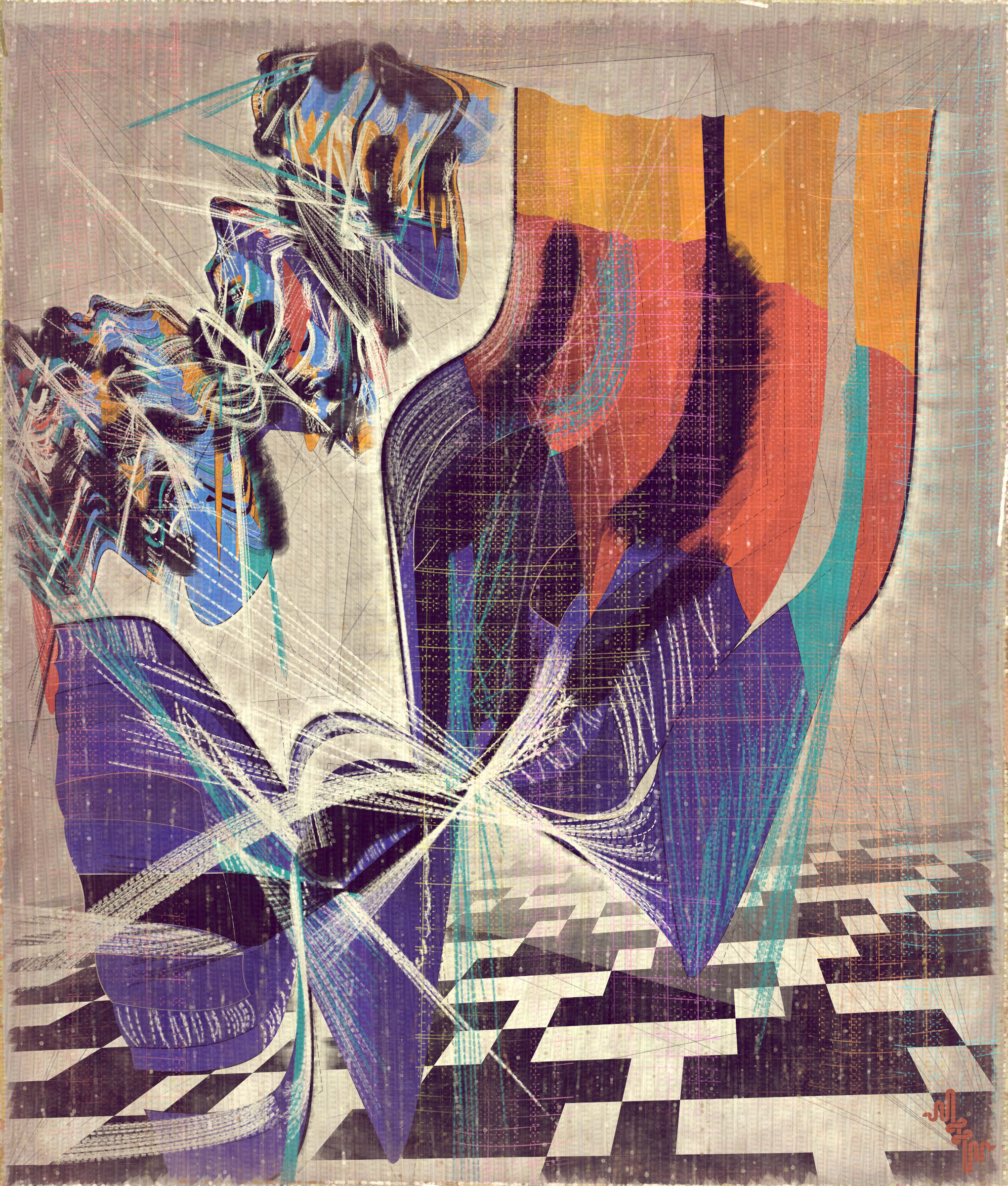 Amplitudes of Canvas #1000109
