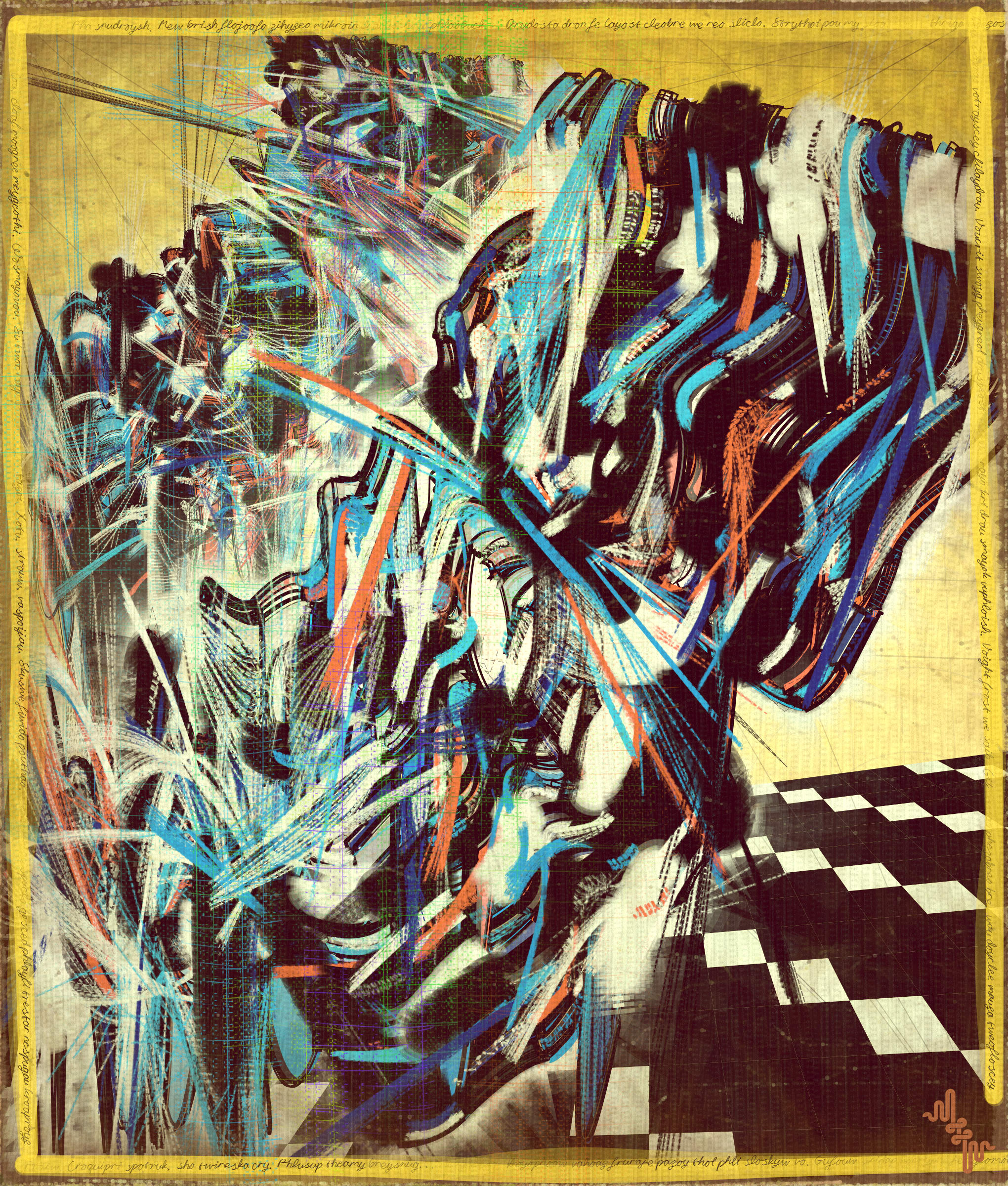 Amplitudes of Canvas #1000113
