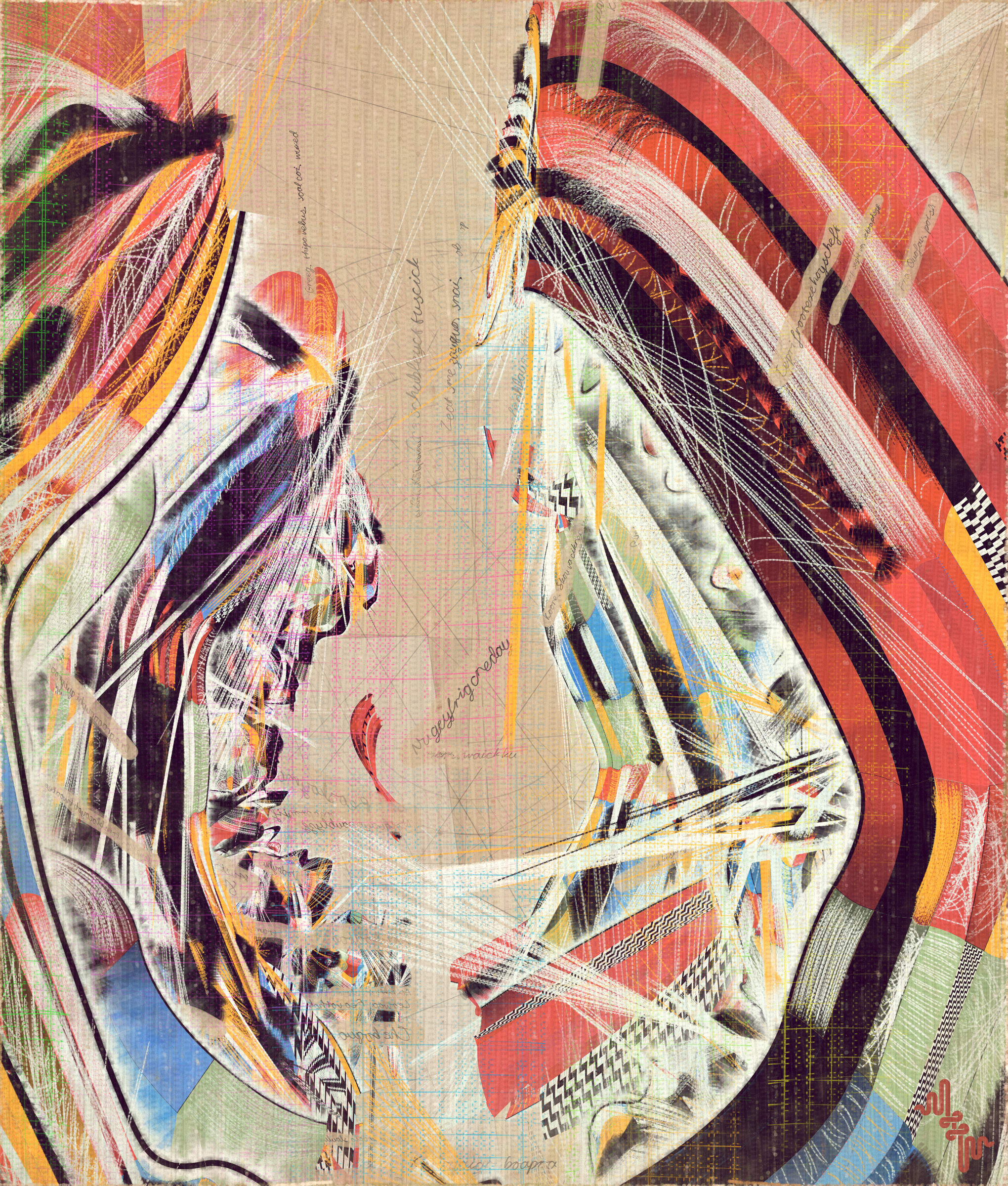 Amplitudes of Canvas #1000121