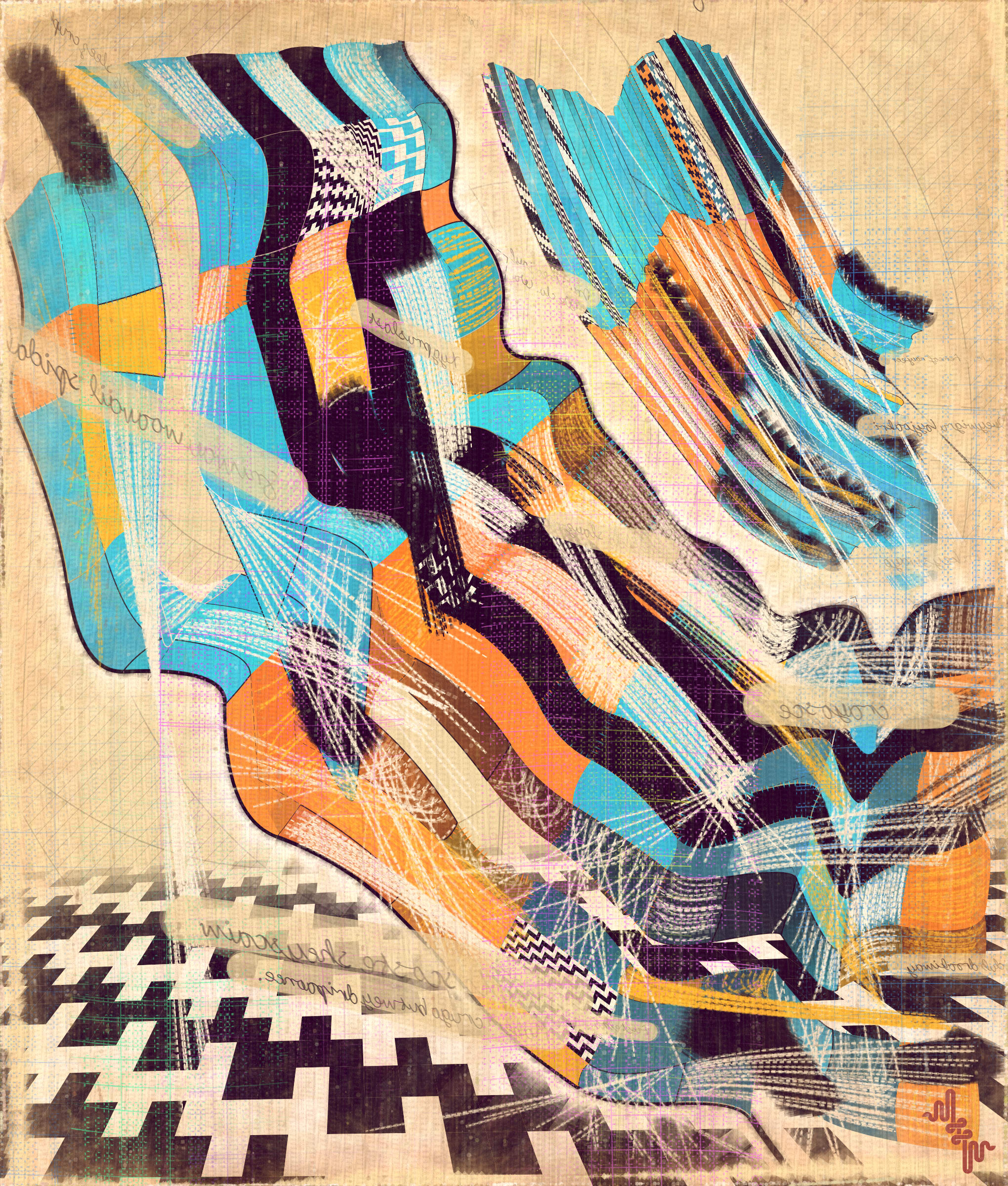 Amplitudes of Canvas #1000124