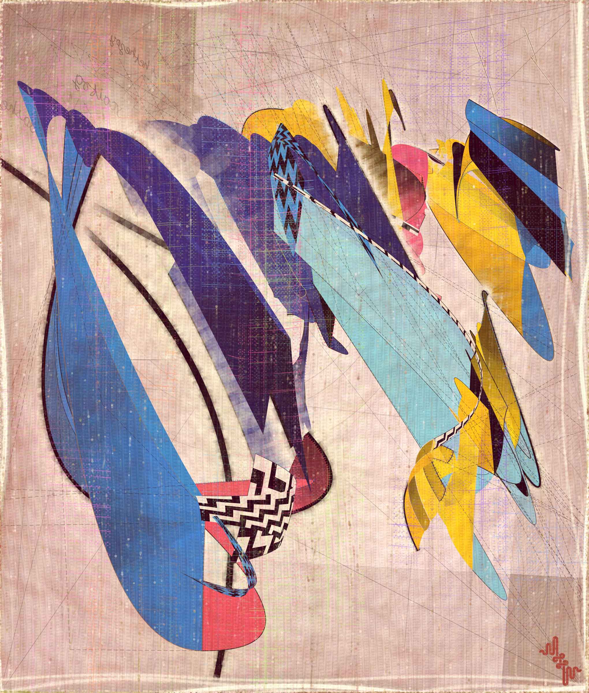 Amplitudes of Canvas #1000127
