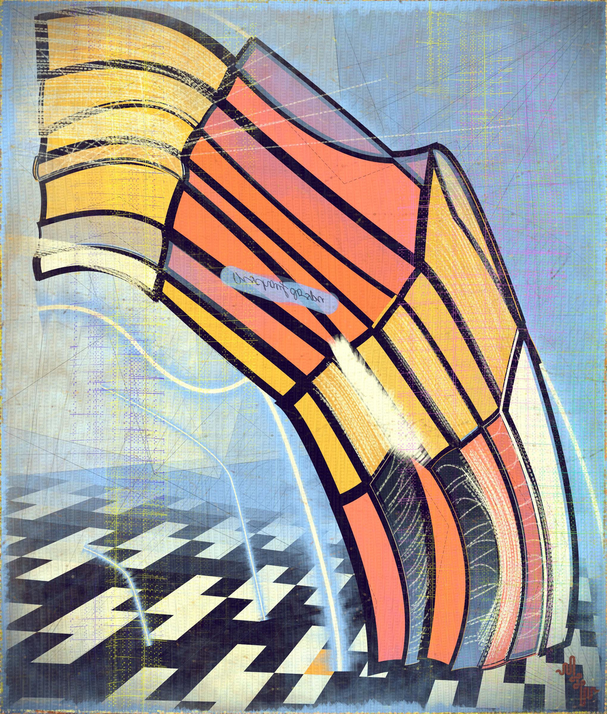Amplitudes of Canvas #1000131