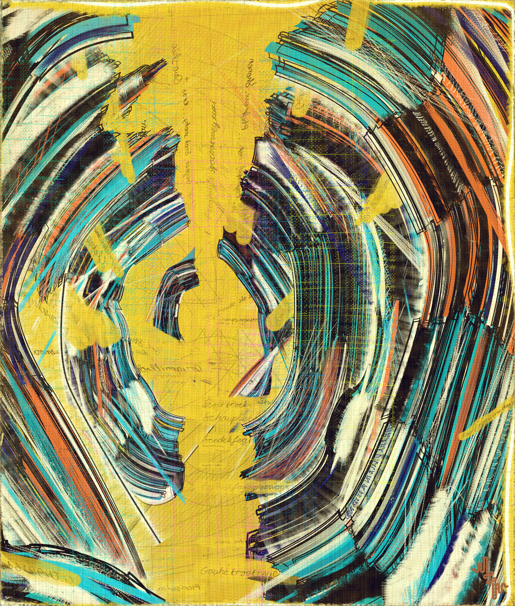 Amplitudes of Canvas #1000132