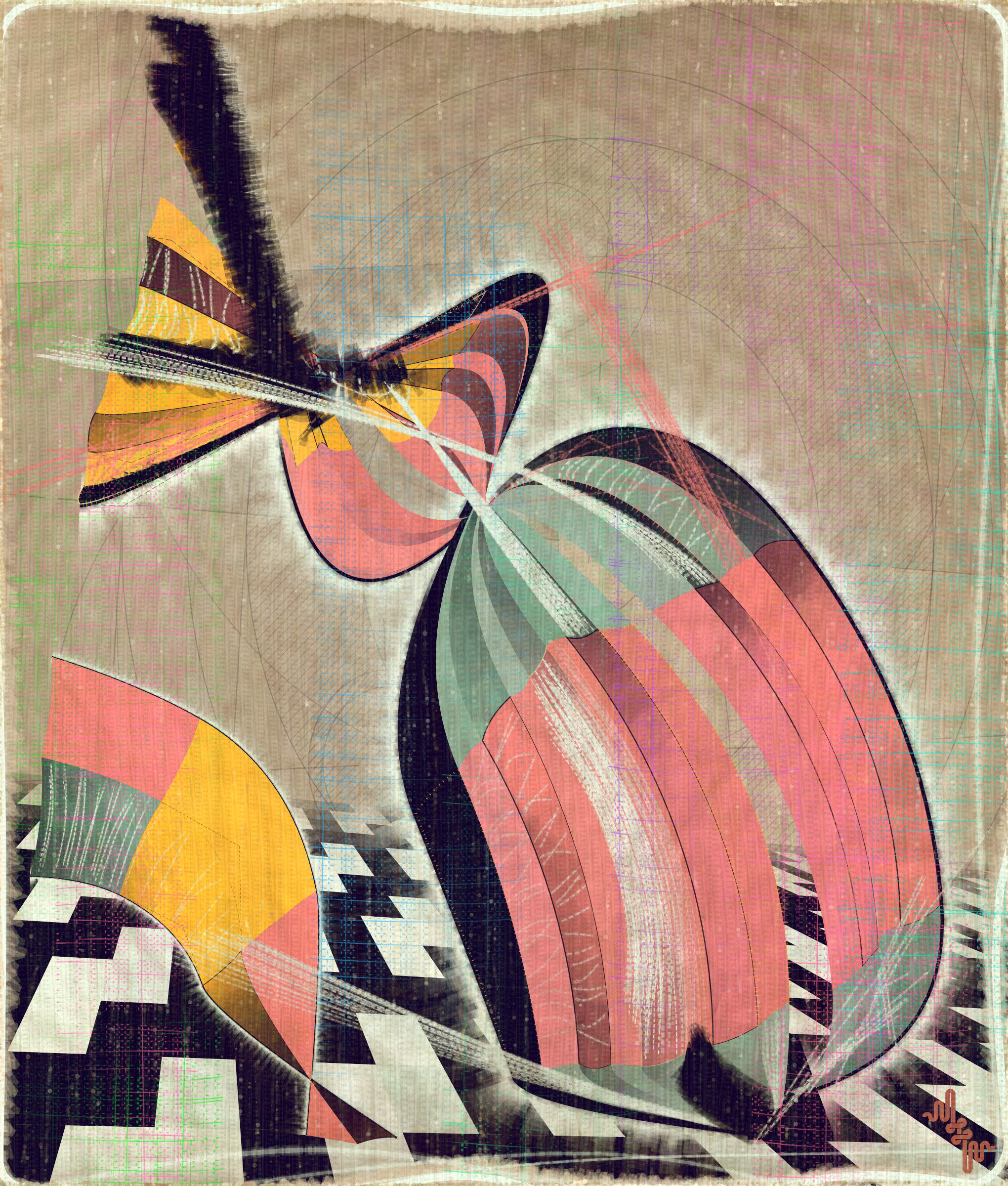 Amplitudes of Canvas #1000133